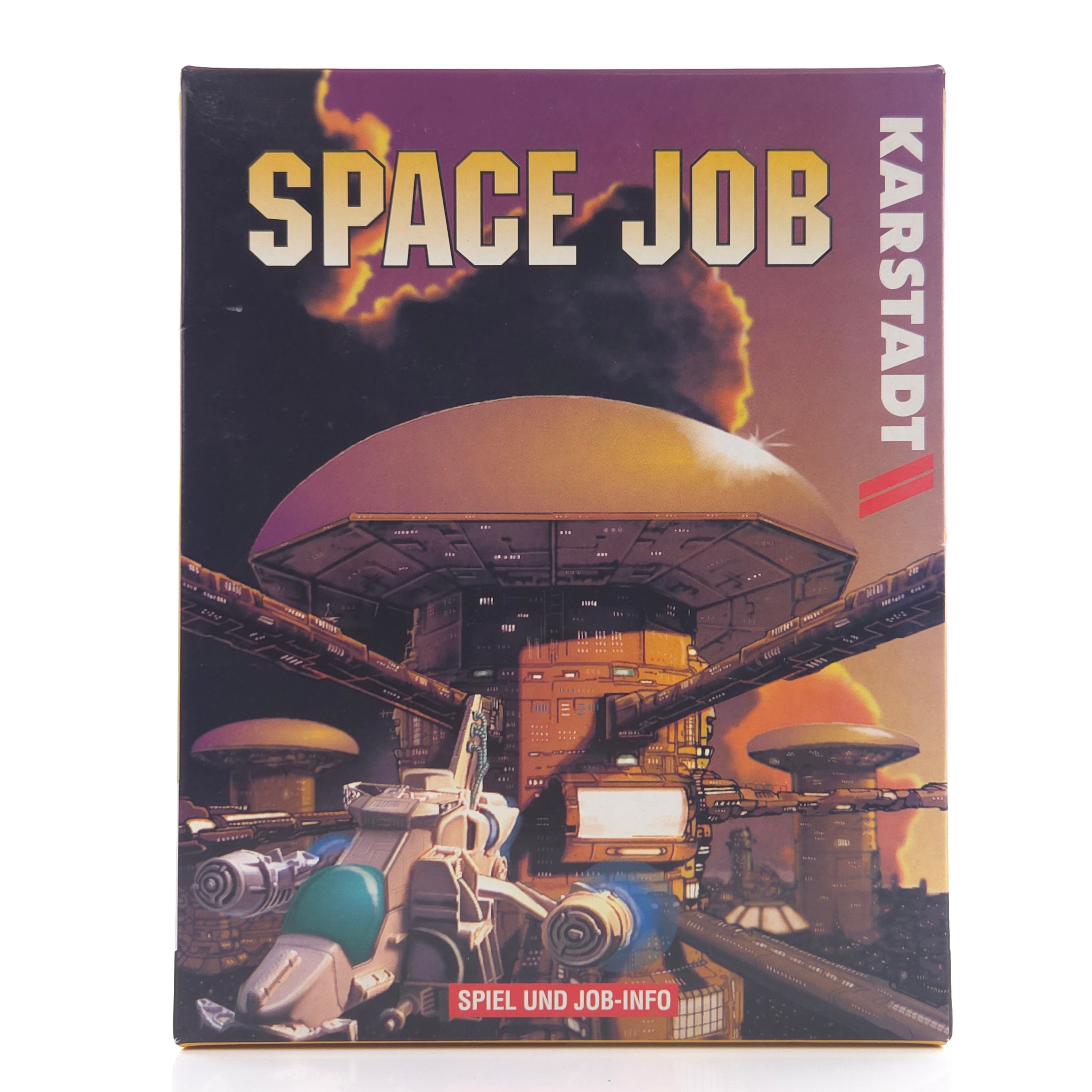 Commodore Amiga Spiel Space Job Big Box OVP PAL Karstadt