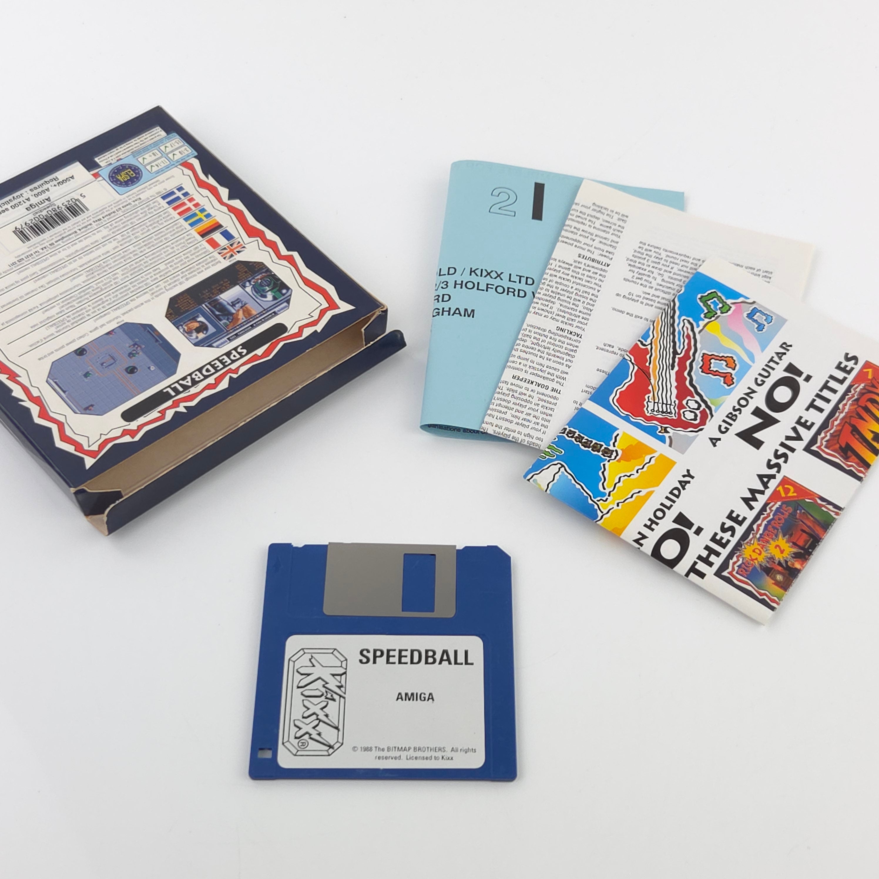 Commodore Amiga Spiel – Speedball (OVP PAL)