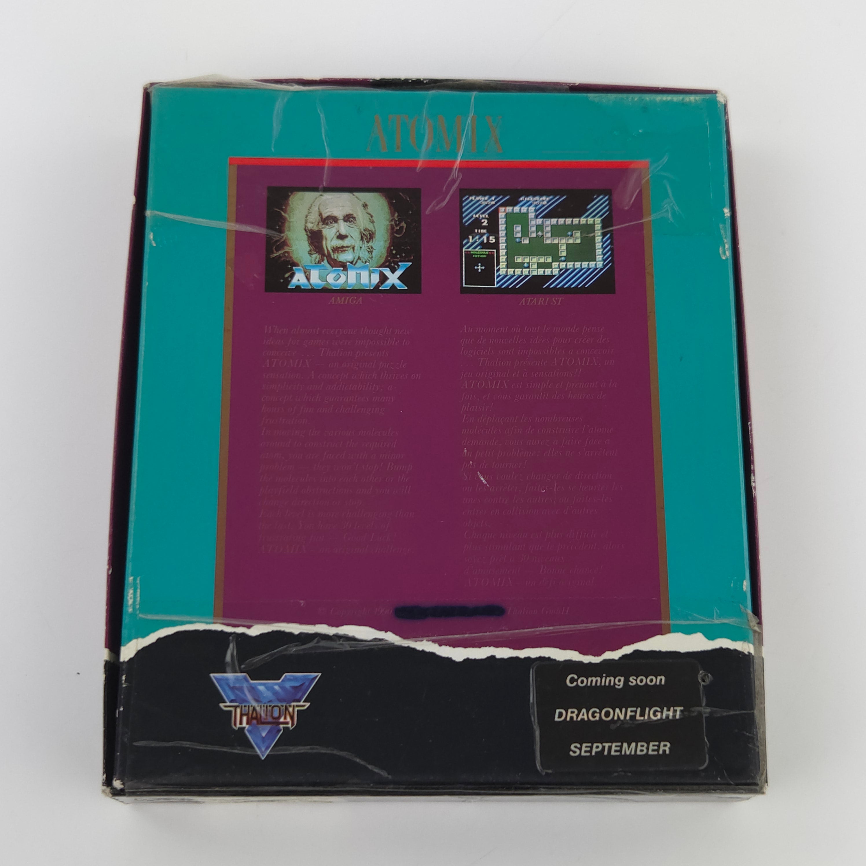 Commodore Amiga Spiel – Atomix (OVP PAL)