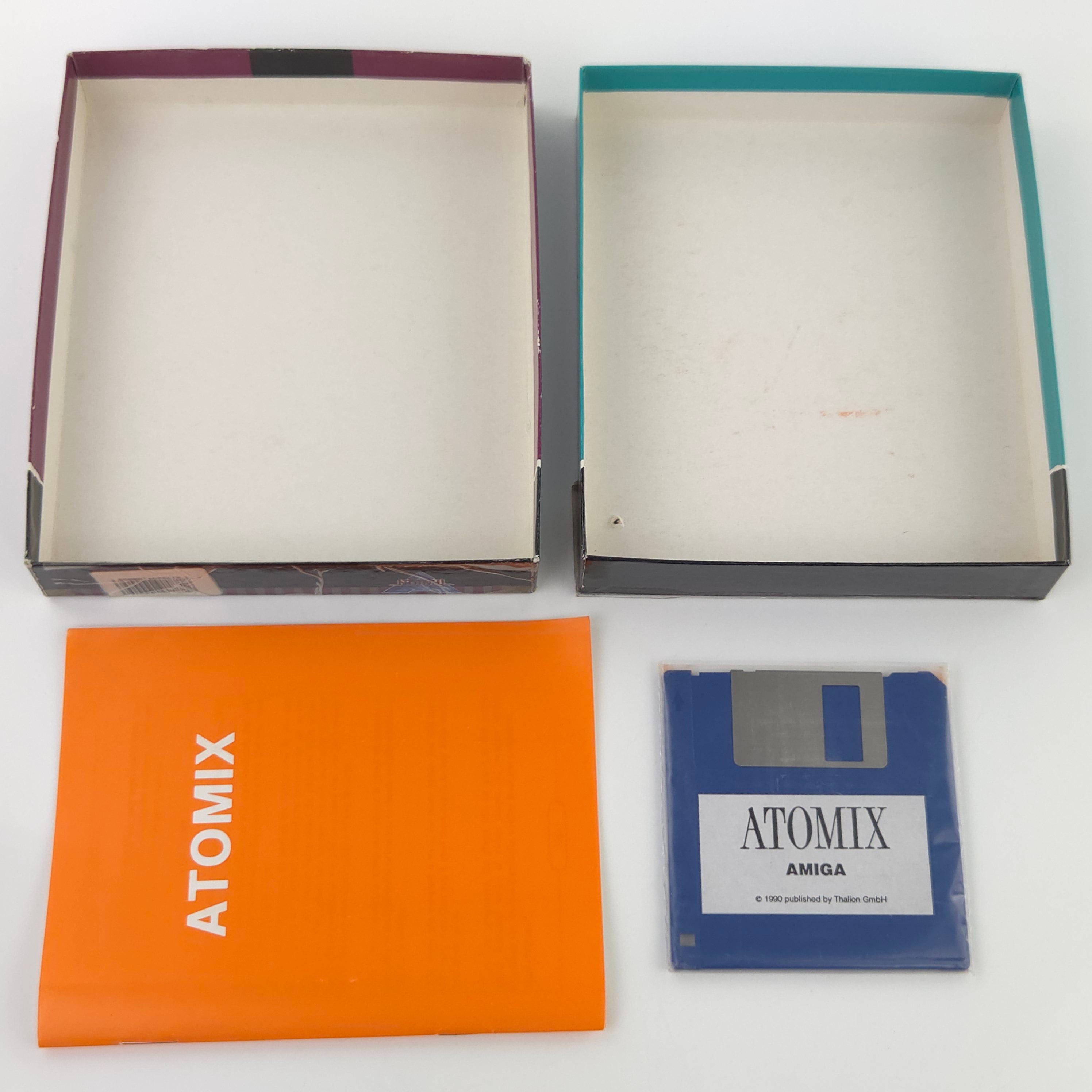 Commodore Amiga Spiel – Atomix (OVP PAL)