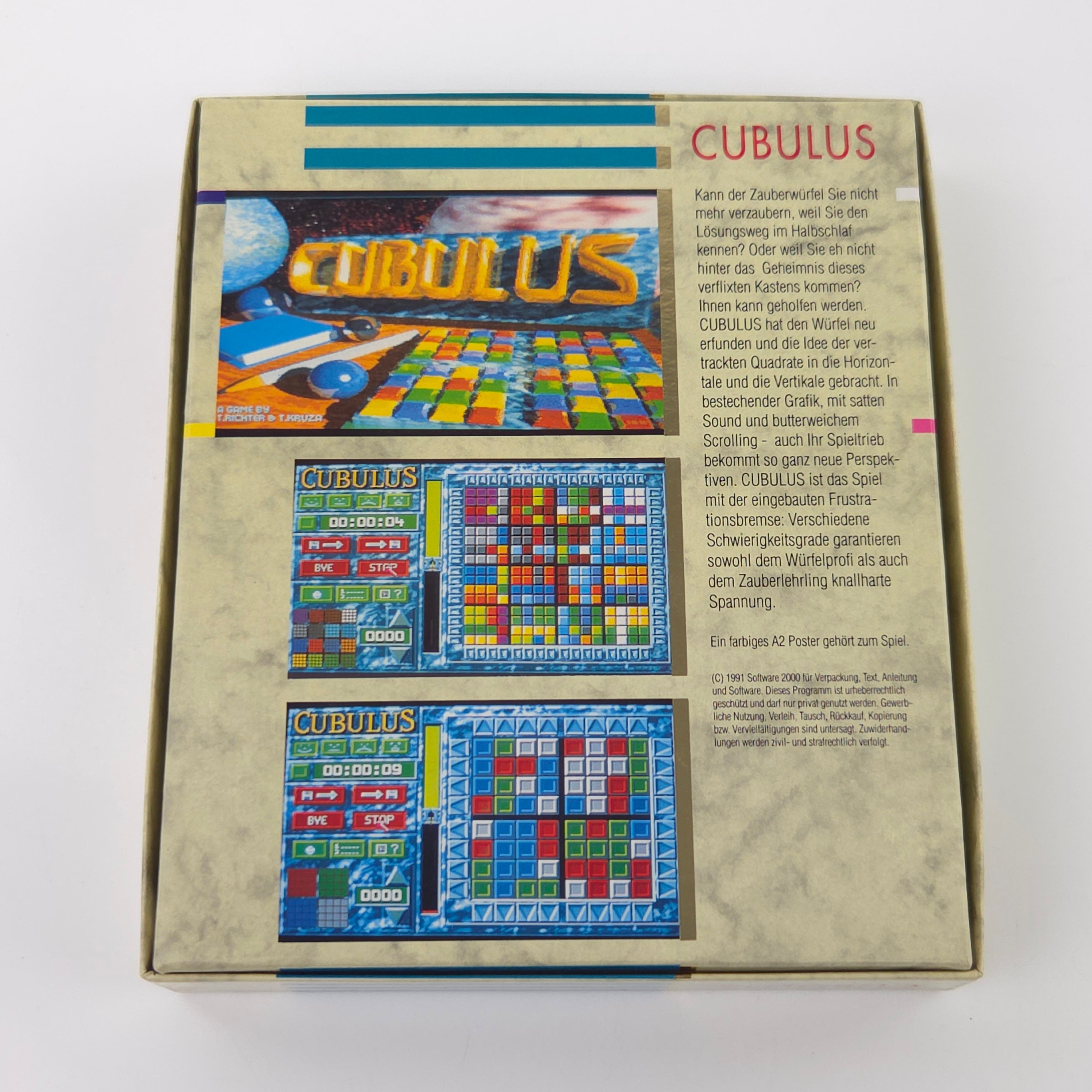 Commodore Amiga Spiel – Cubulus (OVP PAL)