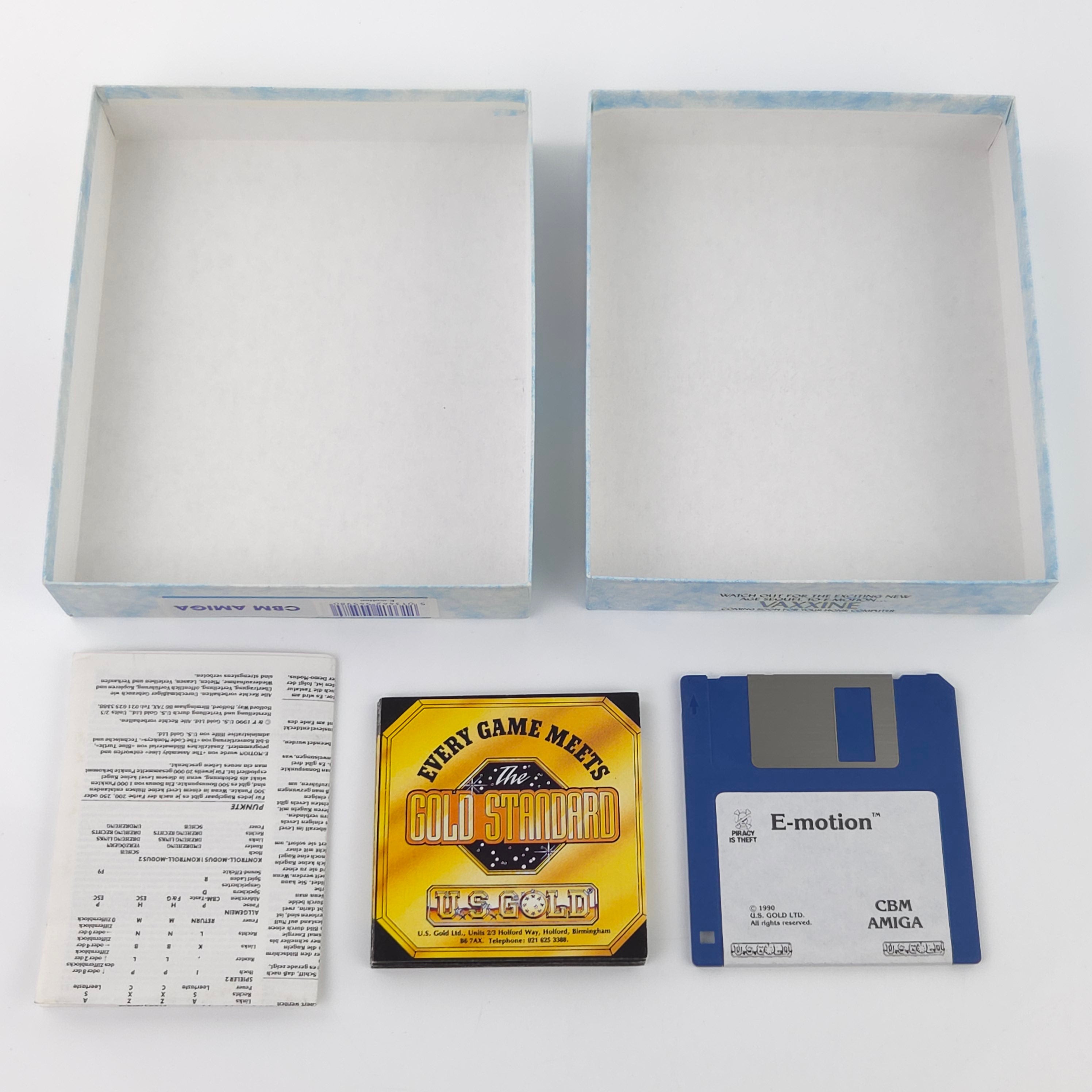 Commodore Amiga Spiel – E-Motion (OVP PAL)