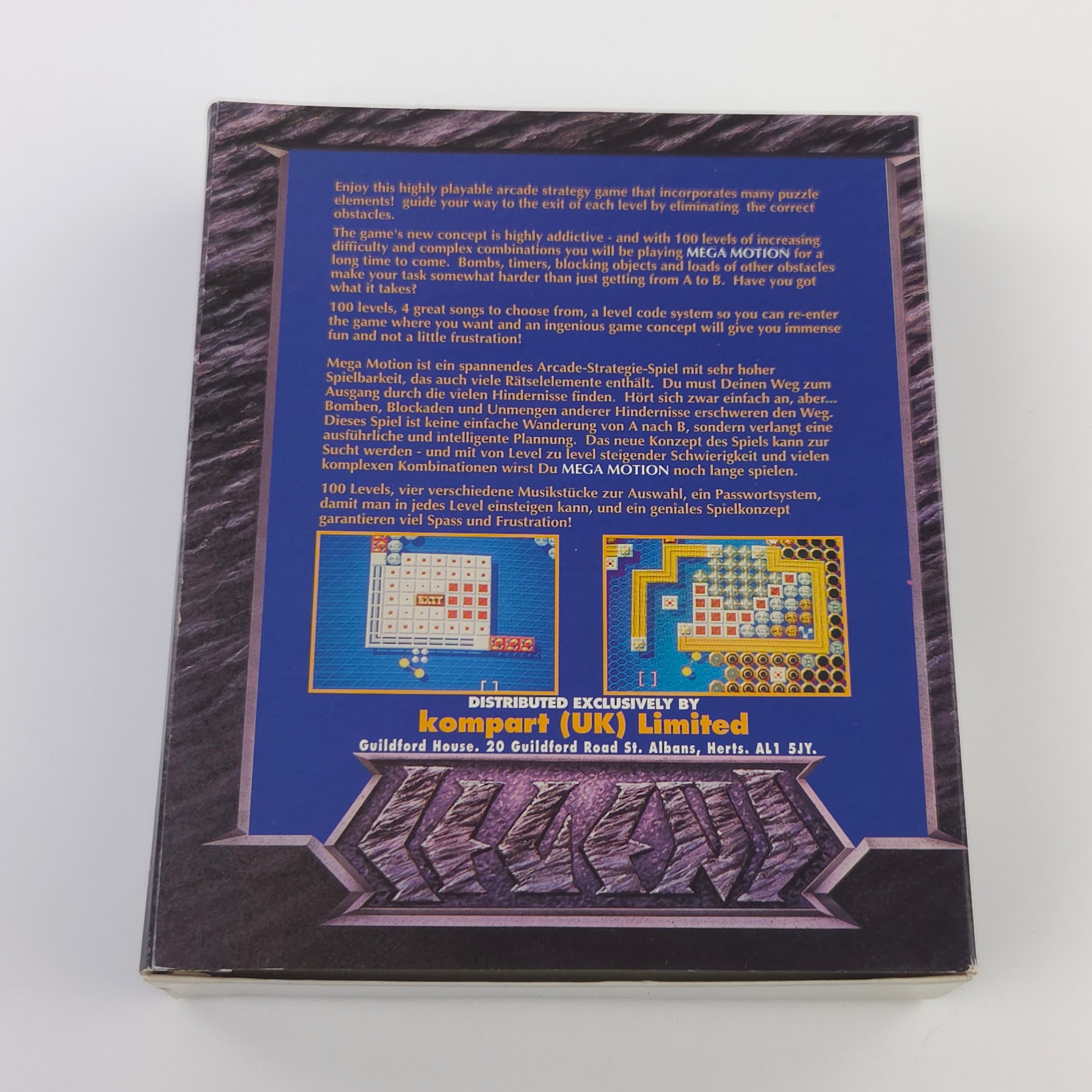 Commodore Amiga Spiel – MEGA Motion (OVP PAL)