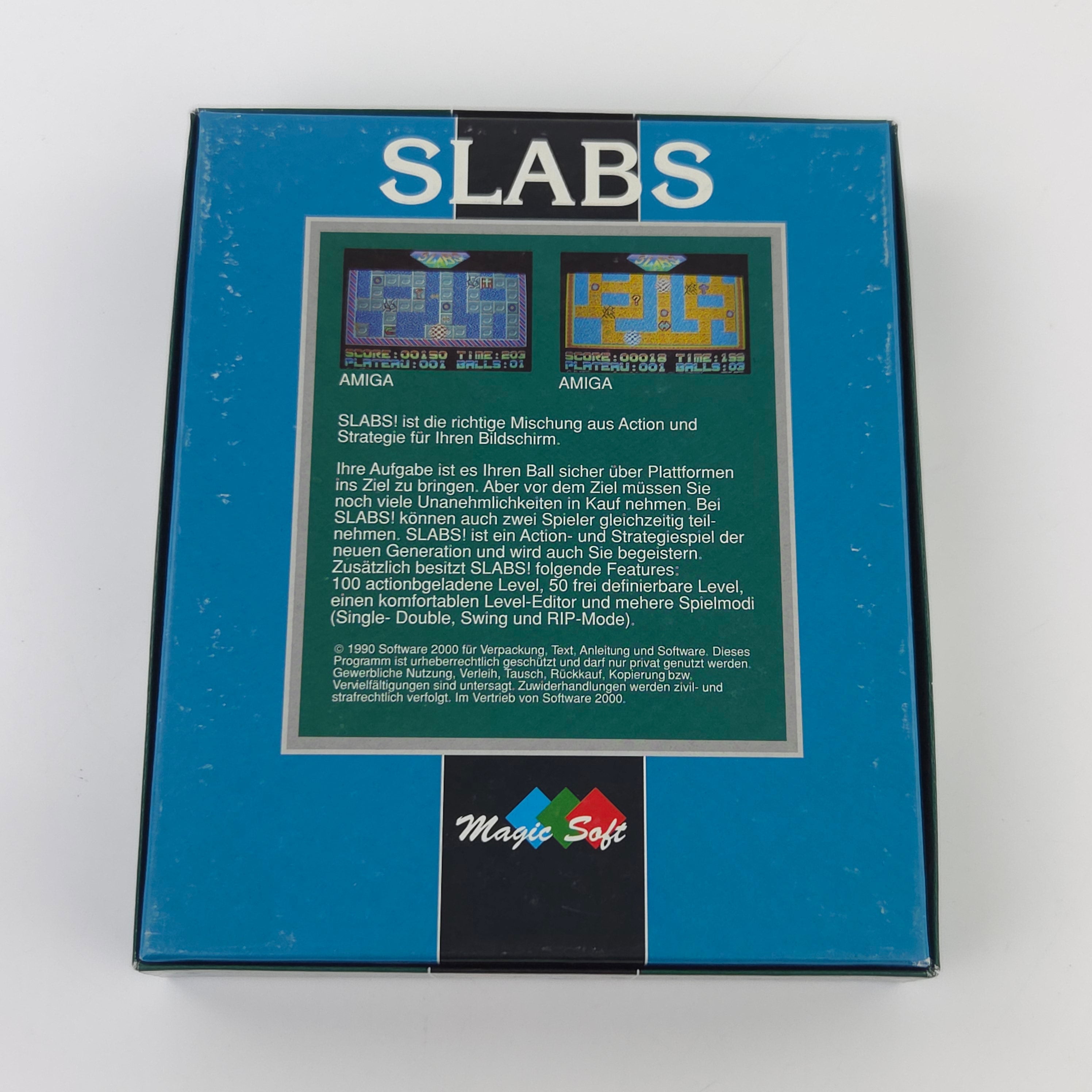 Commodore Amiga Spiel – Slabs (OVP PAL)