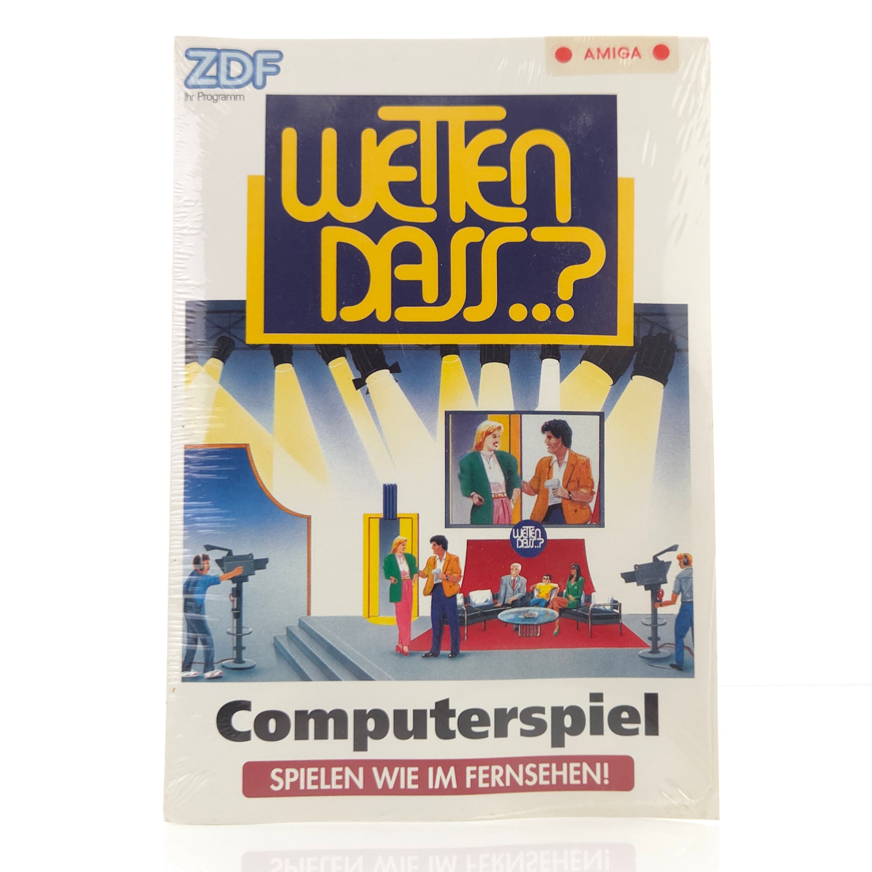 Amiga Spiel Wetten Dass NEU OVP CBM Retrofans