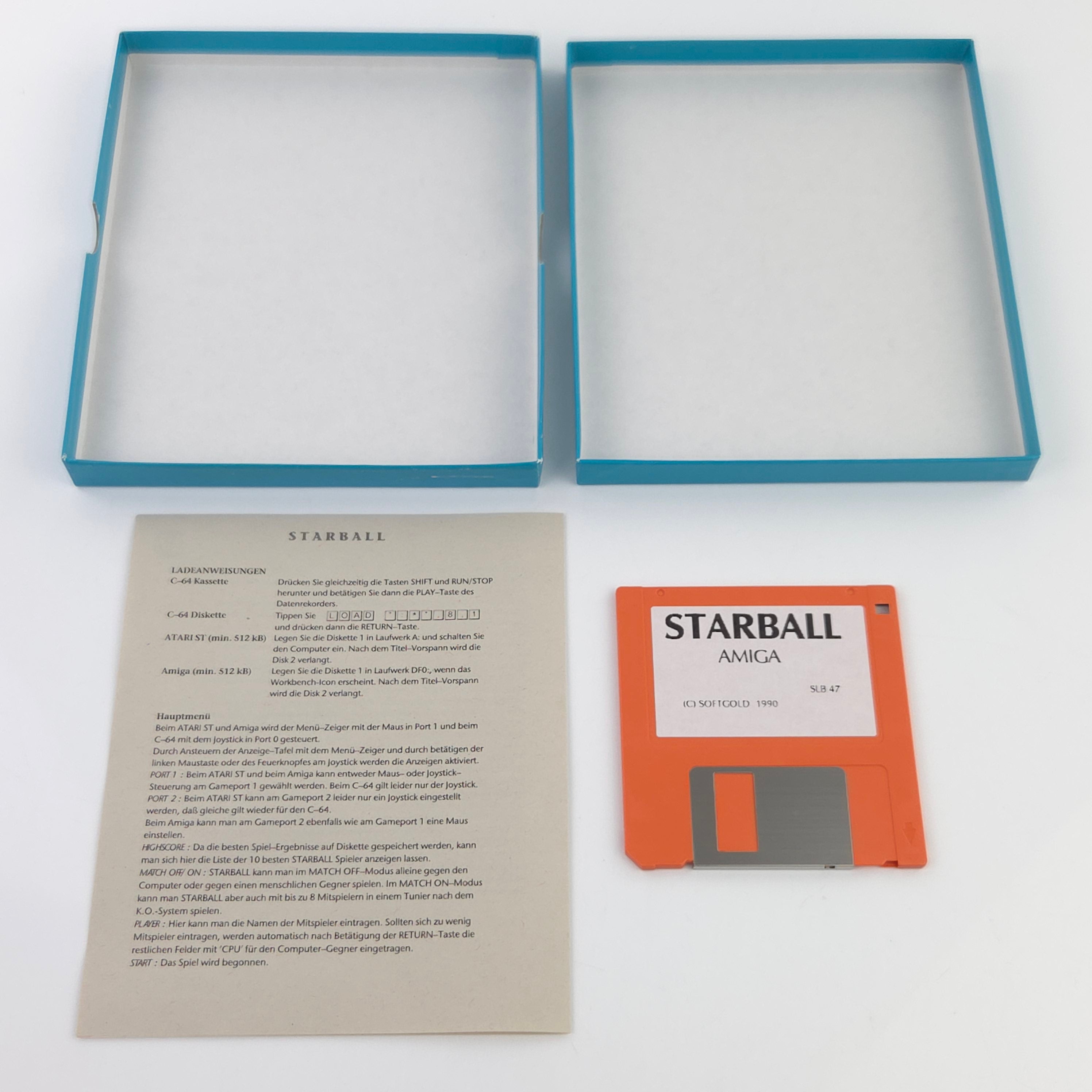 Commodore Amiga Spiel – Starball (OVP PAL)