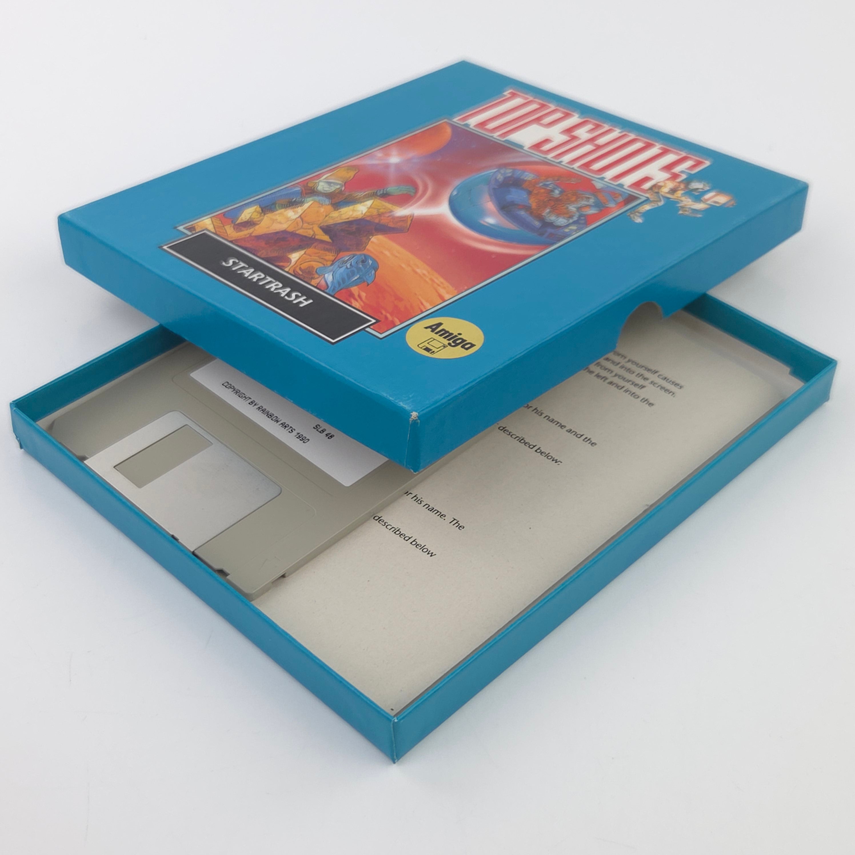 Commodore Amiga Spiel Startrash Top Shots OVP PAL 1990