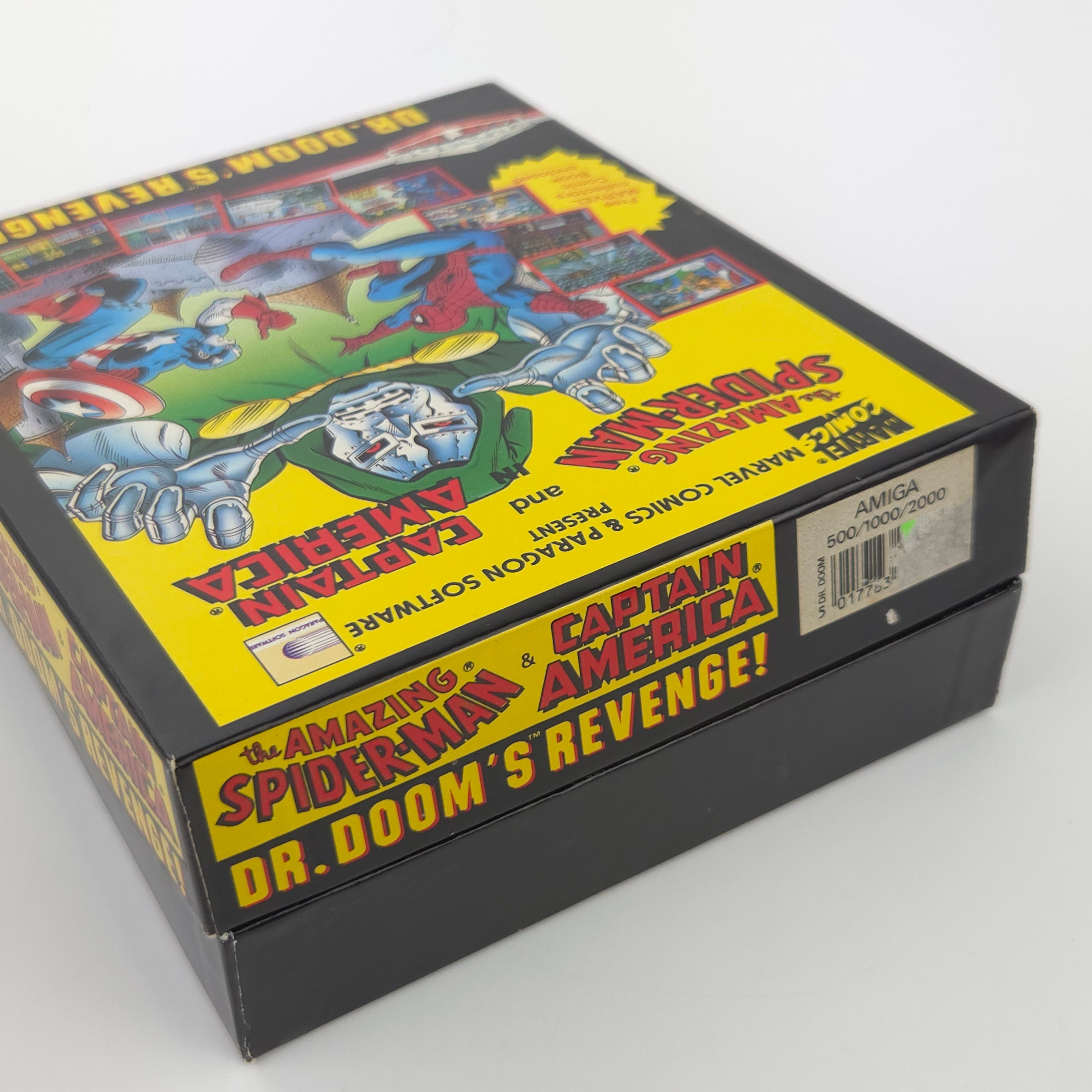 Commodore Amiga Spiel – Spider-Man & Captain America