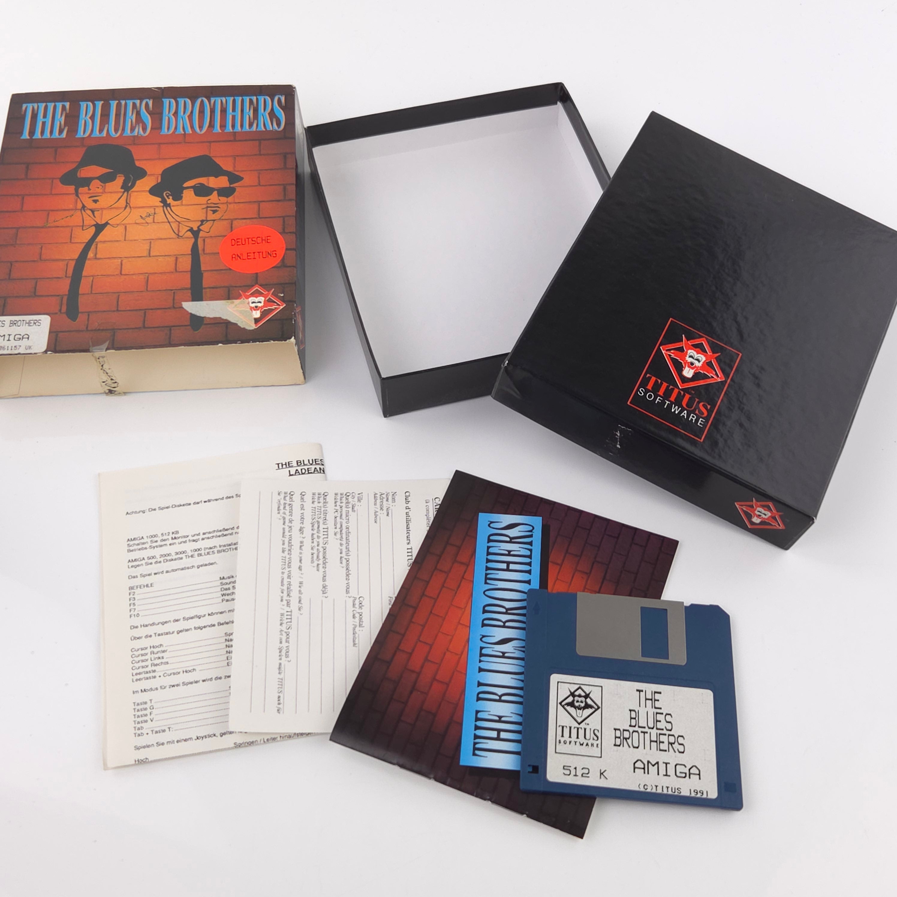 Commodore Amiga Spiel – The Blues Brothers (OVP)