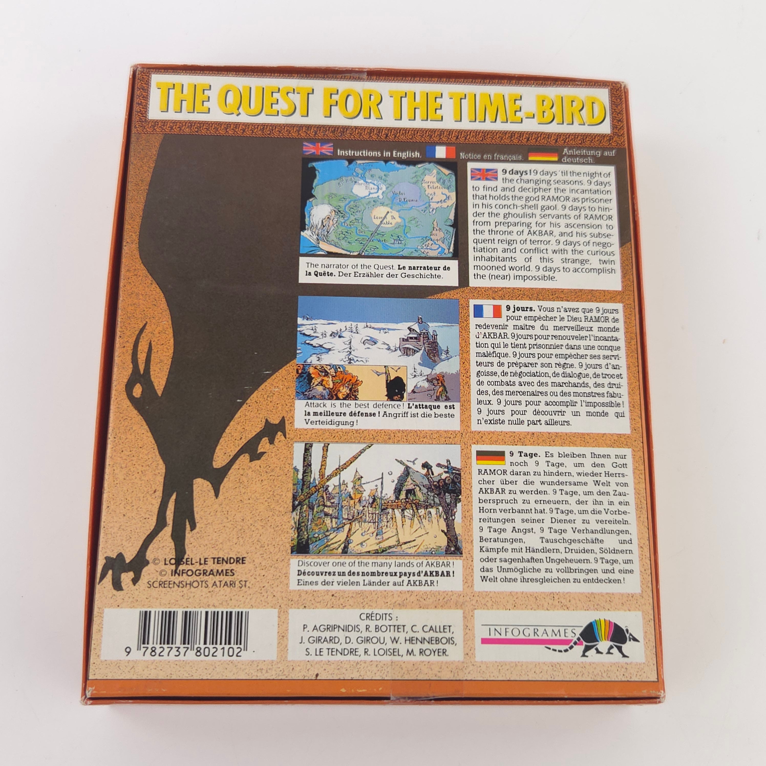 Commodore Amiga Spiel – The Quest for the Time-Bird