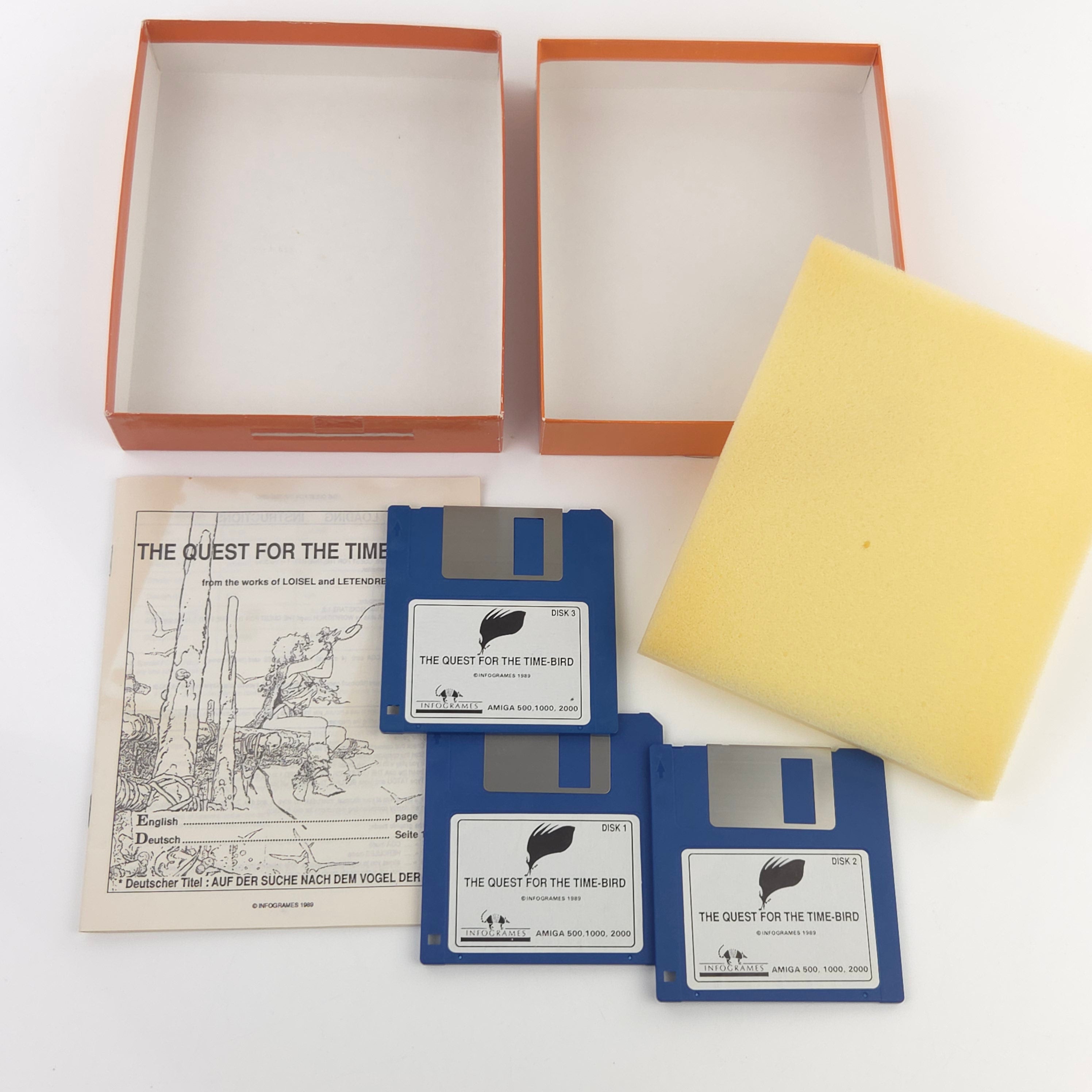 Commodore Amiga Spiel – The Quest for the Time-Bird