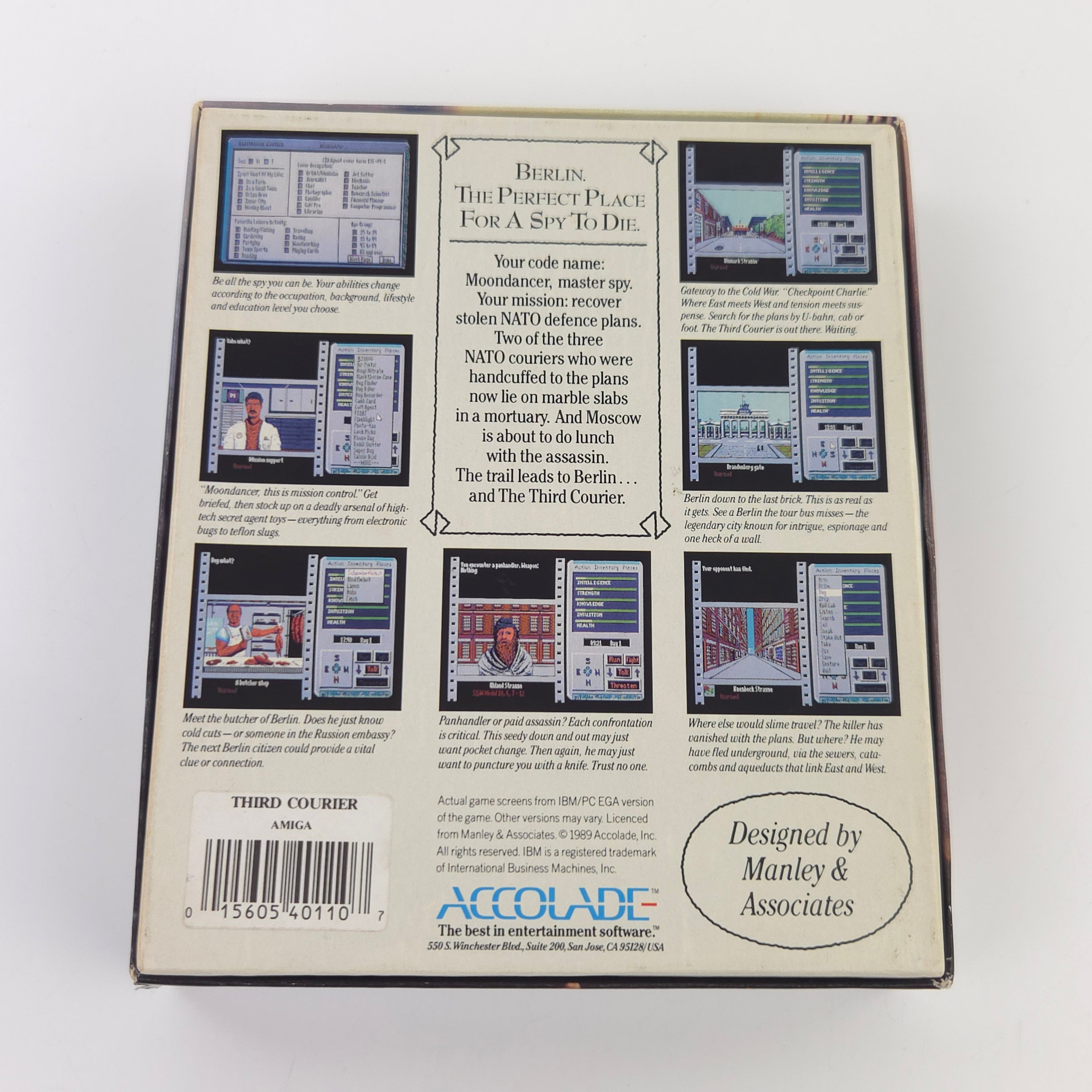 Commodore Amiga Spiel – The Third Courier (OVP)