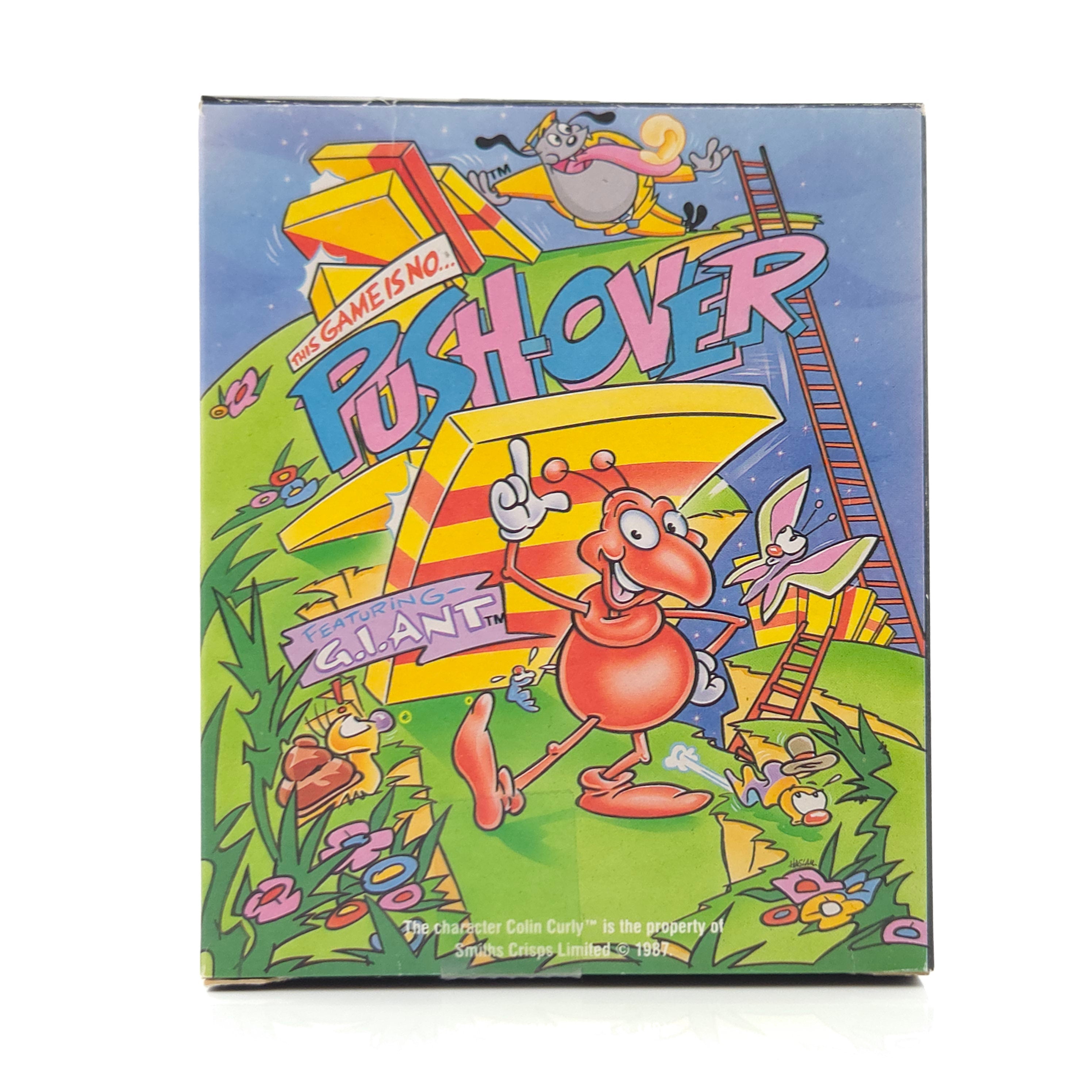 Commodore Amiga Spiel – This Game is no Push-Over OVP