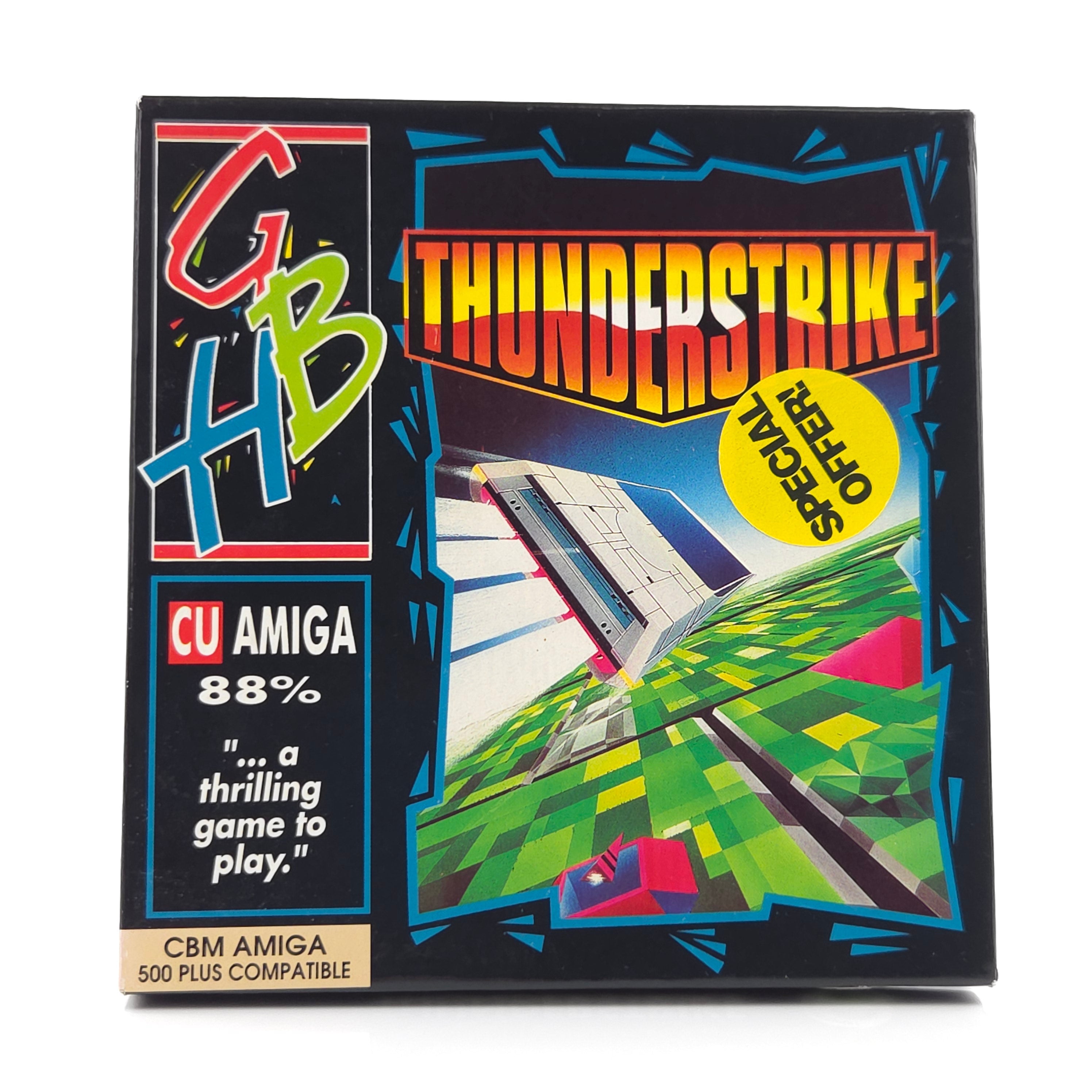 Commodore Amiga Spiel – Thunderstrike (OVP CIB)
