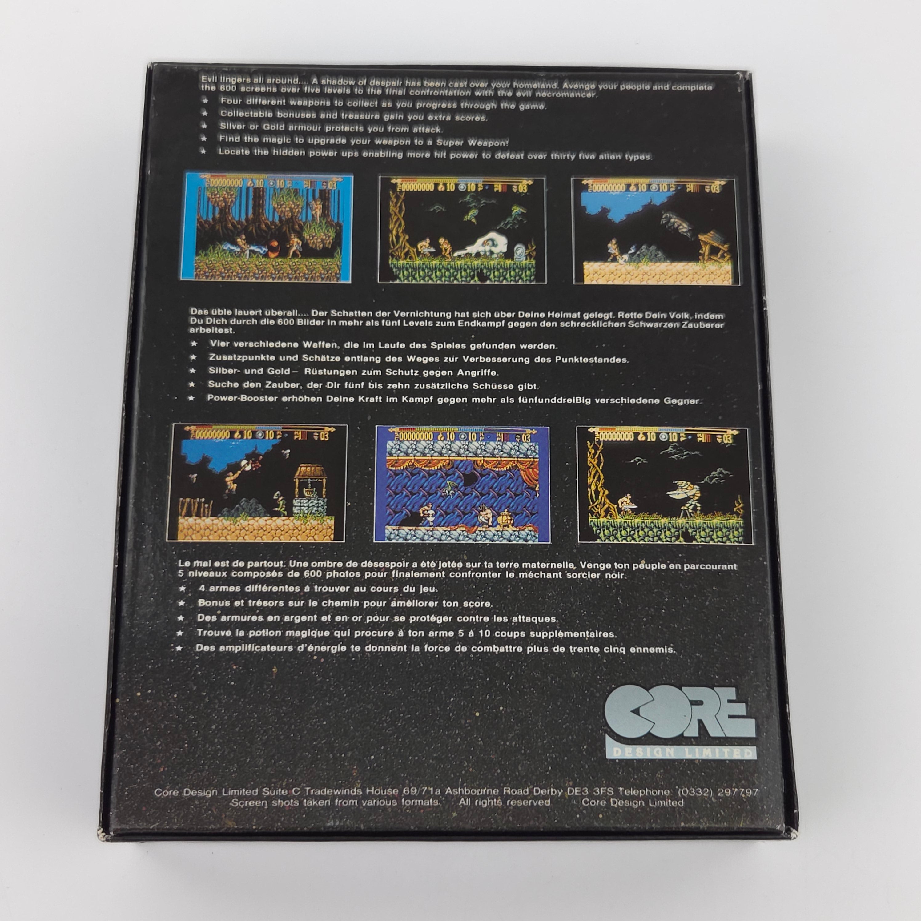 Commodore Amiga Spiel – Torvak the Warrior (OVP)