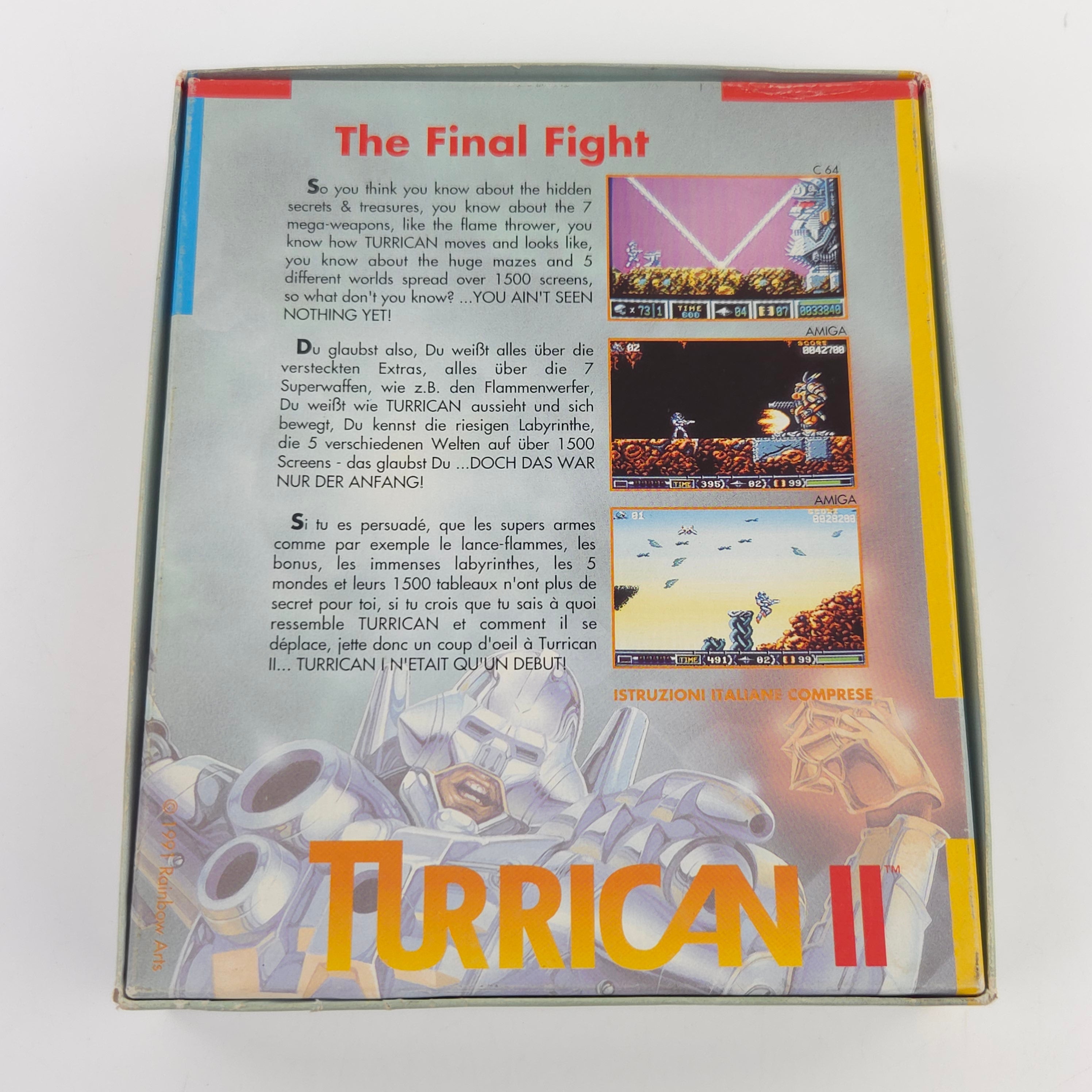 Commodore Amiga Spiel – Turrican II (OVP PAL)