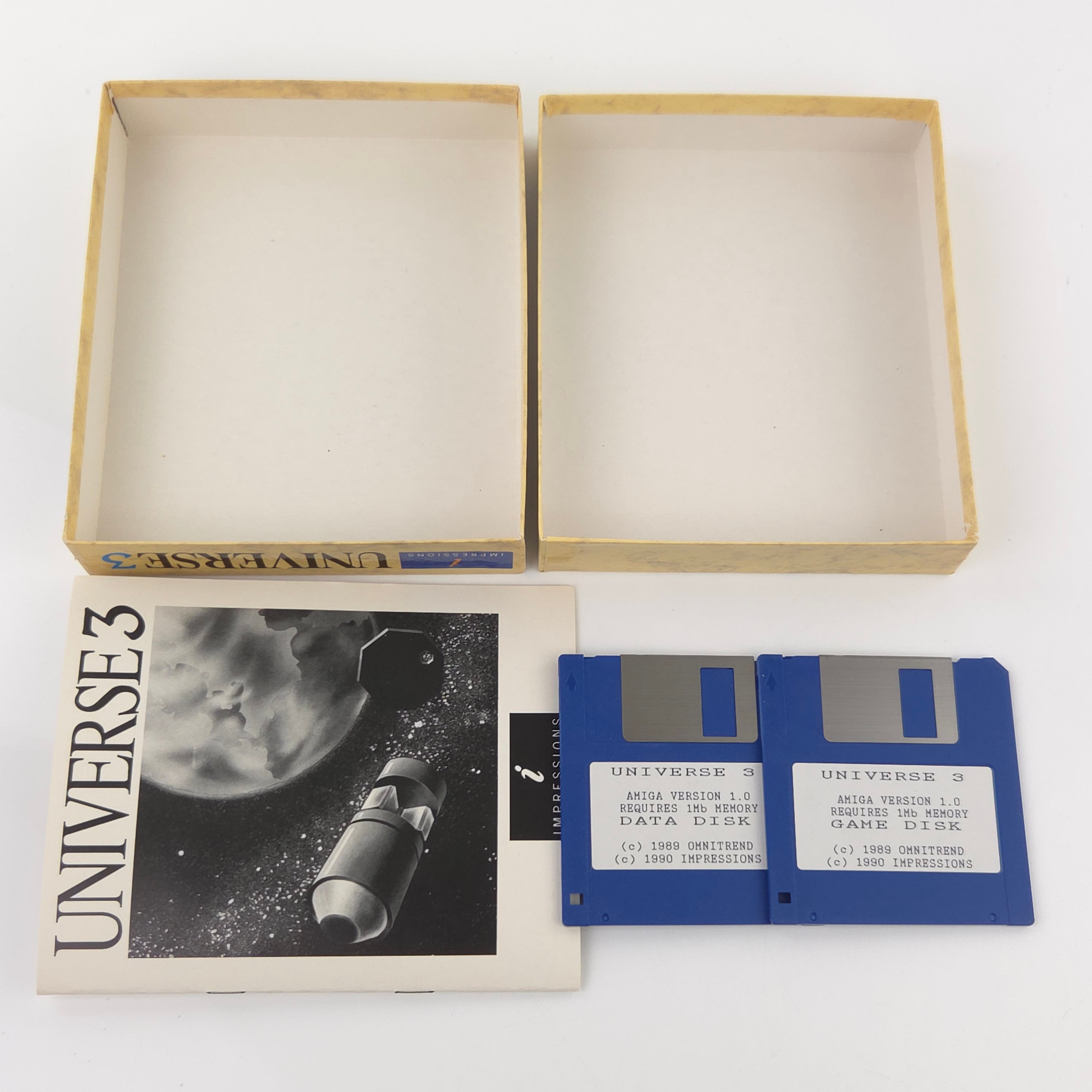 Commodore Amiga Spiel – Universe 3 (OVP PAL)