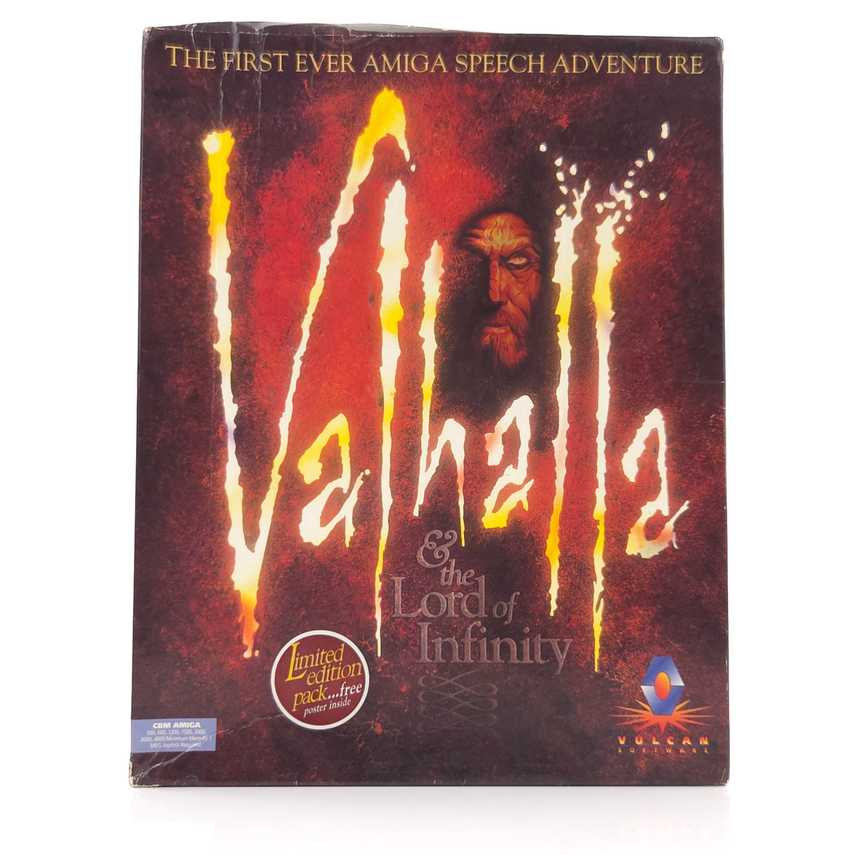 Amiga Spiel Valhalla and the Lord of Infinity Big Box OVP