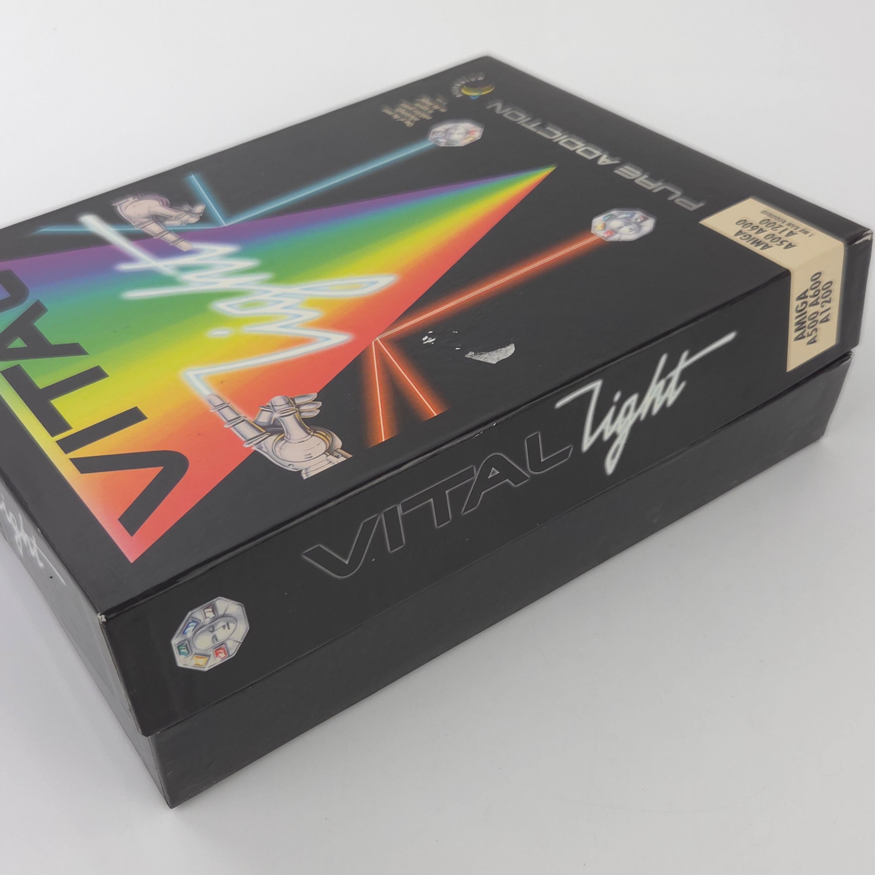 Commodore Amiga Spiel Vital Light Big Box OVP PAL Disk