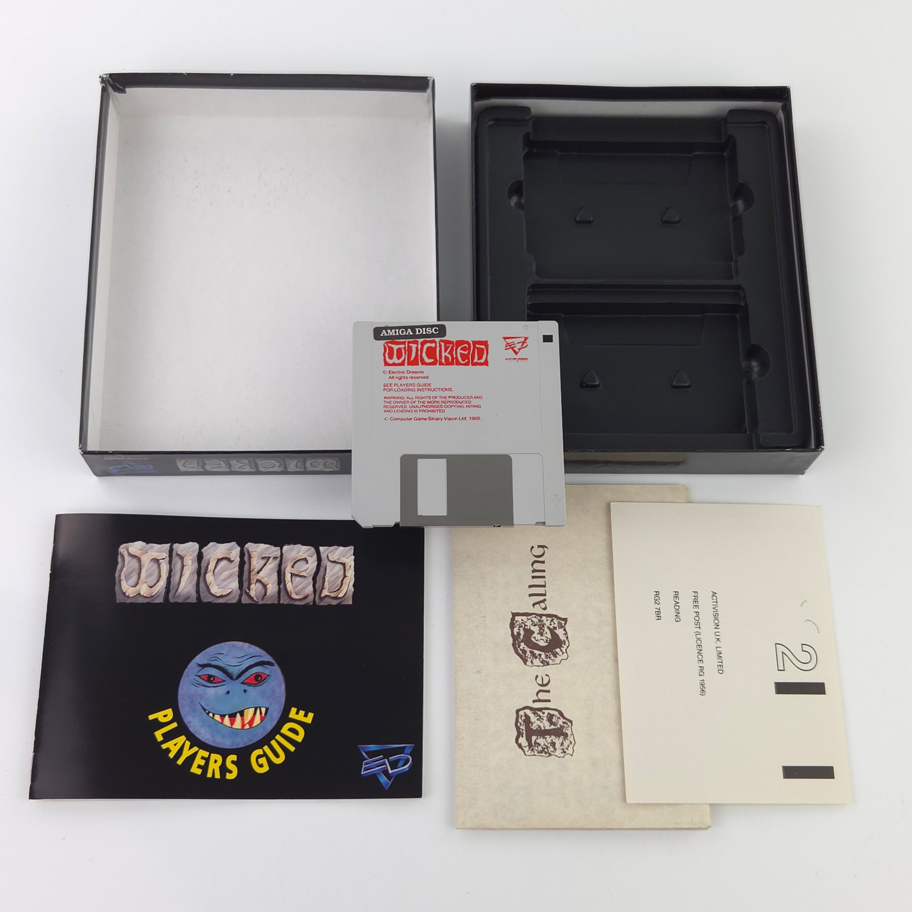 Commodore Amiga Spiel – Wicked (OVP CIB PAL)