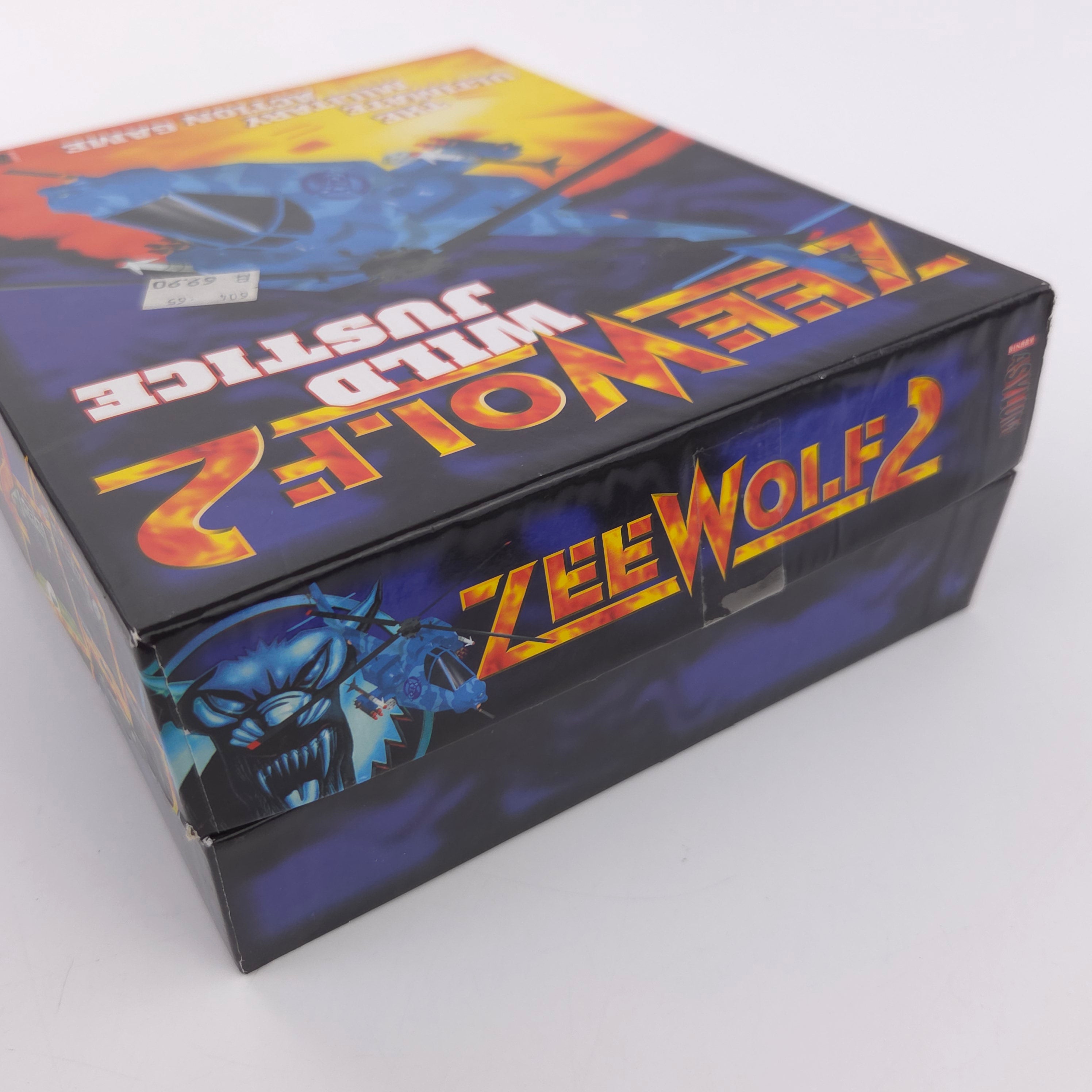 Amiga Spiel Zee Wolf 2 Wild Justice Big Box OVP PAL
