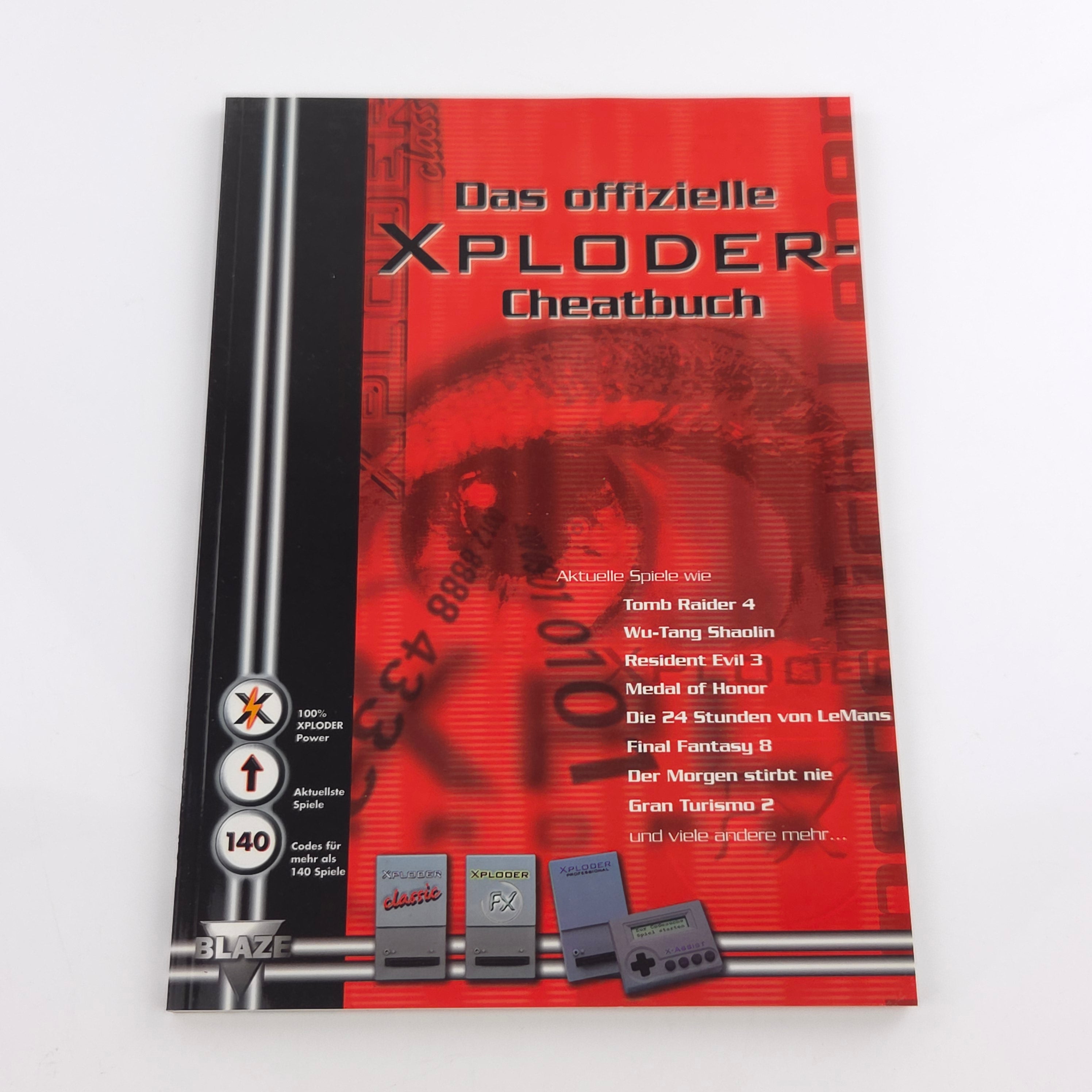 Playstation 1 Buch – Offizielle Xploder Cheatbuch PS1