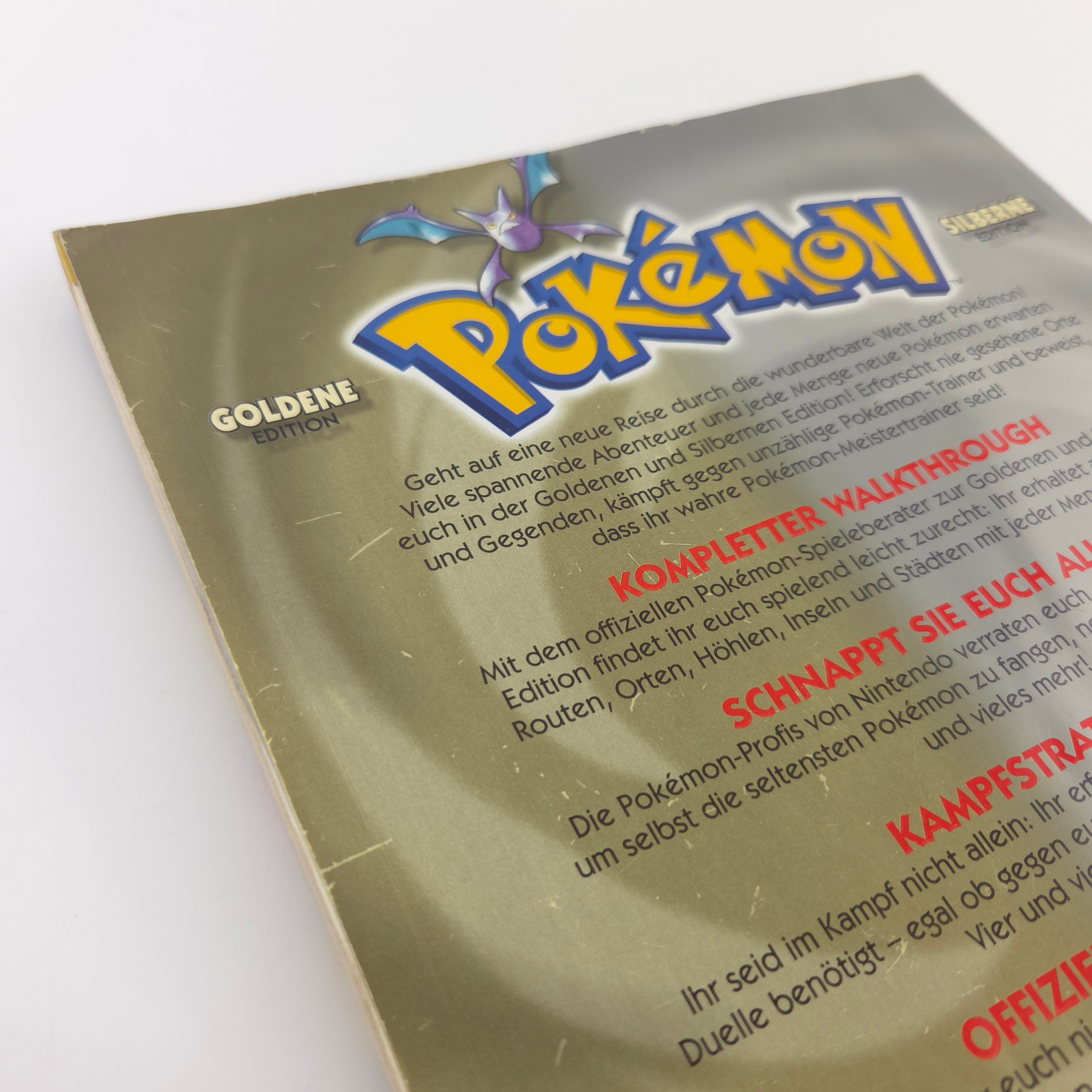 Game Boy Spiel – Pokemon Silberne & Goldene Edition