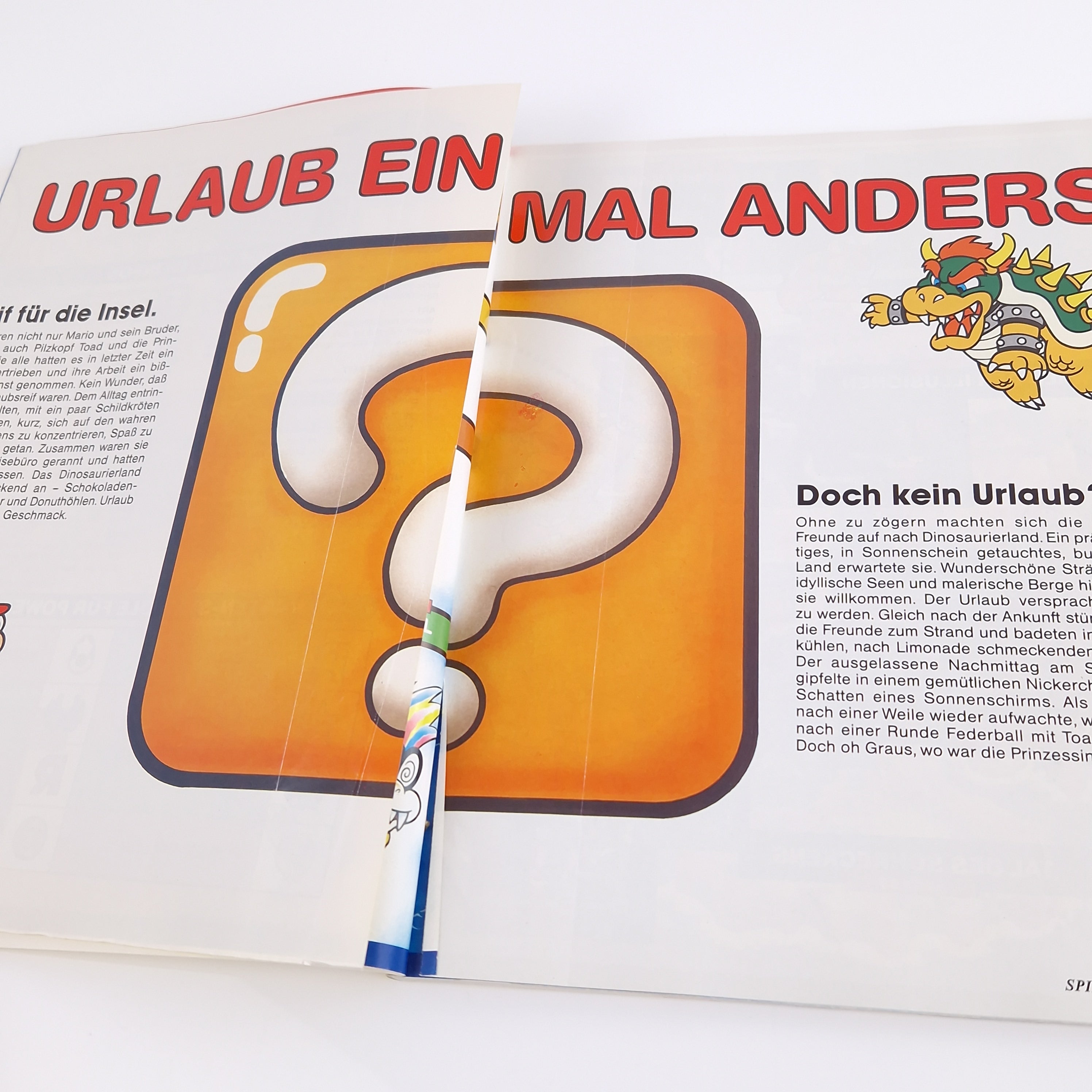 Super Nintendo Spiel – Super Mario World Lösungsbuch SNES