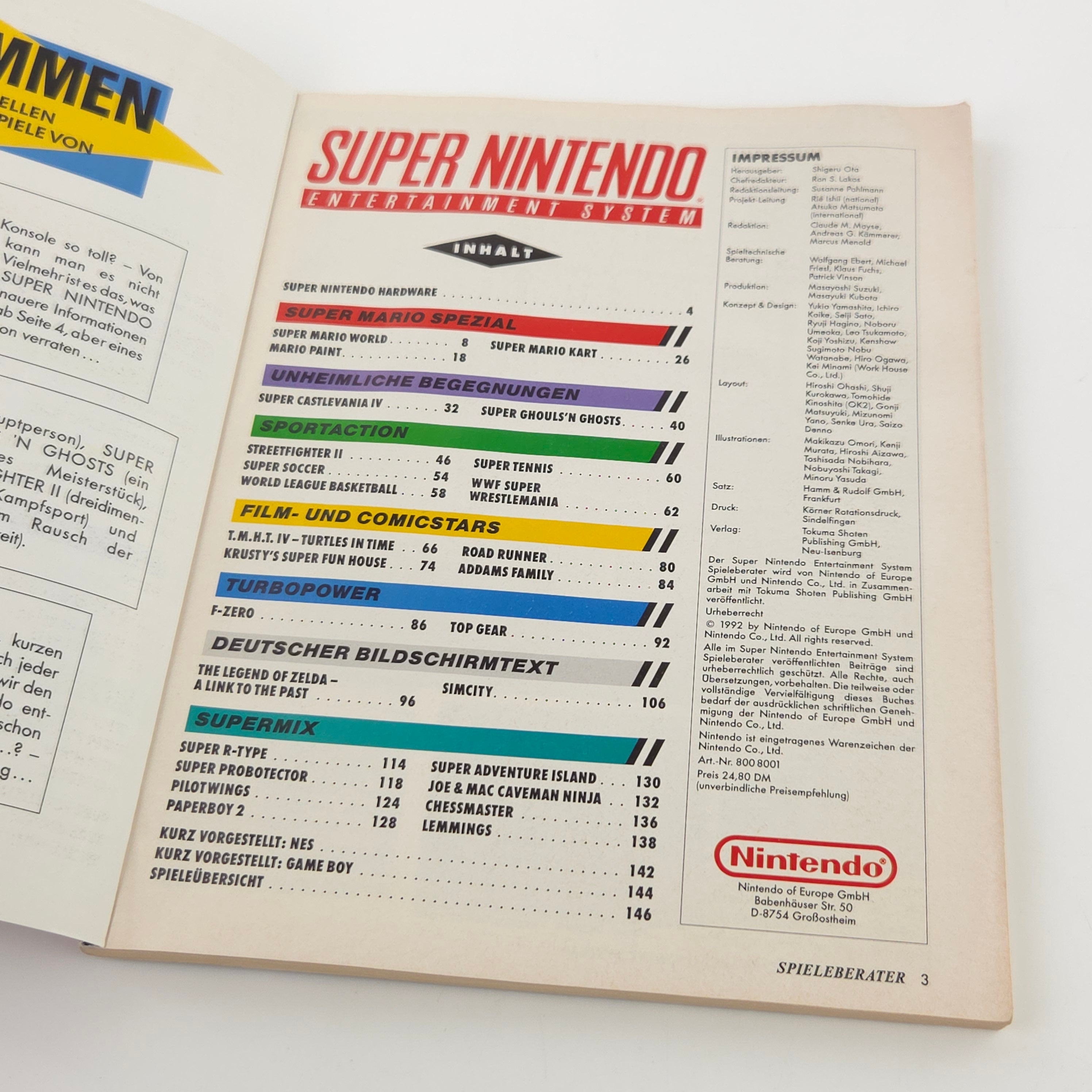 Super Nintendo Spieleberater 1 & 2 Set Lösungsbuch