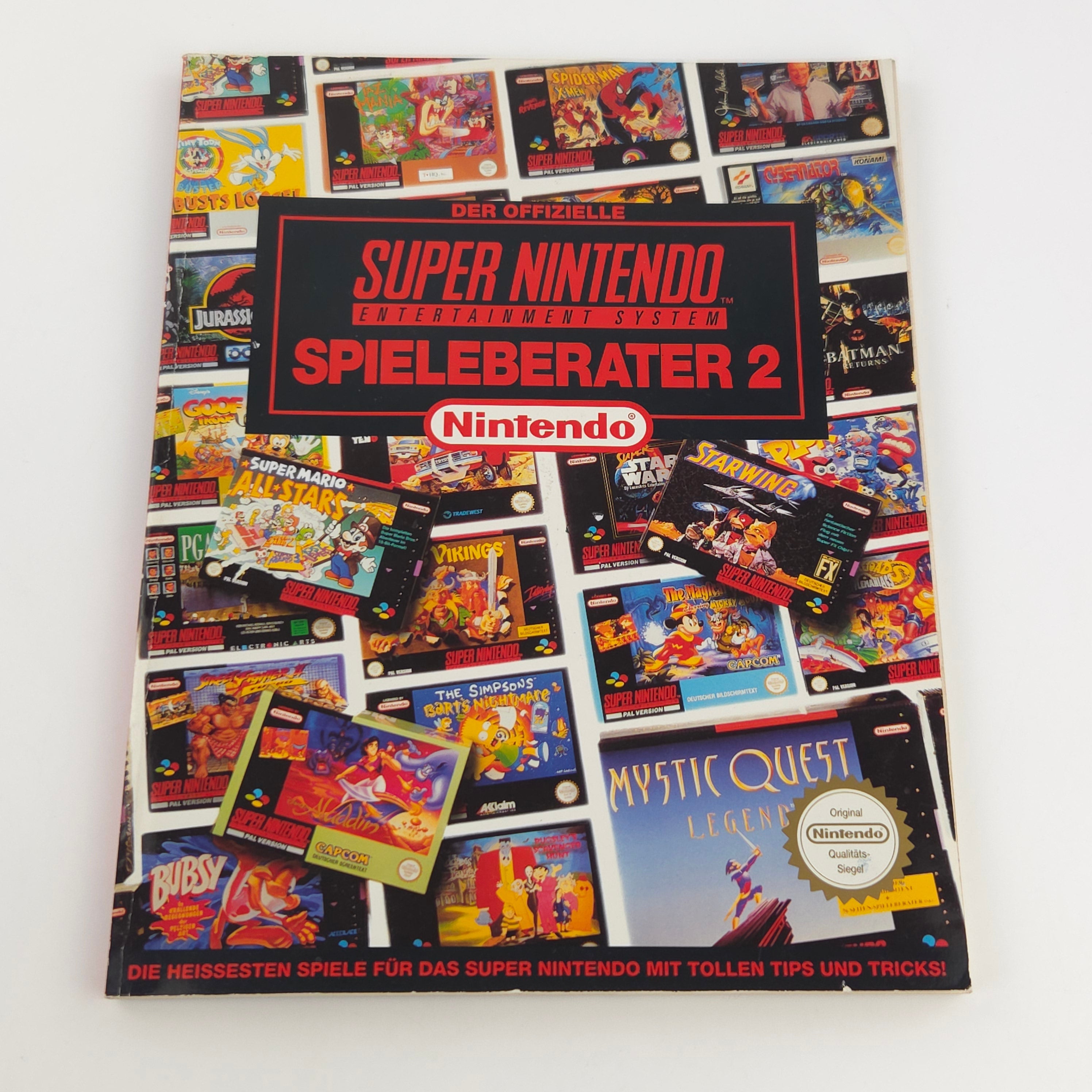 Super Nintendo Spieleberater 1 & 2 Set Lösungsbuch