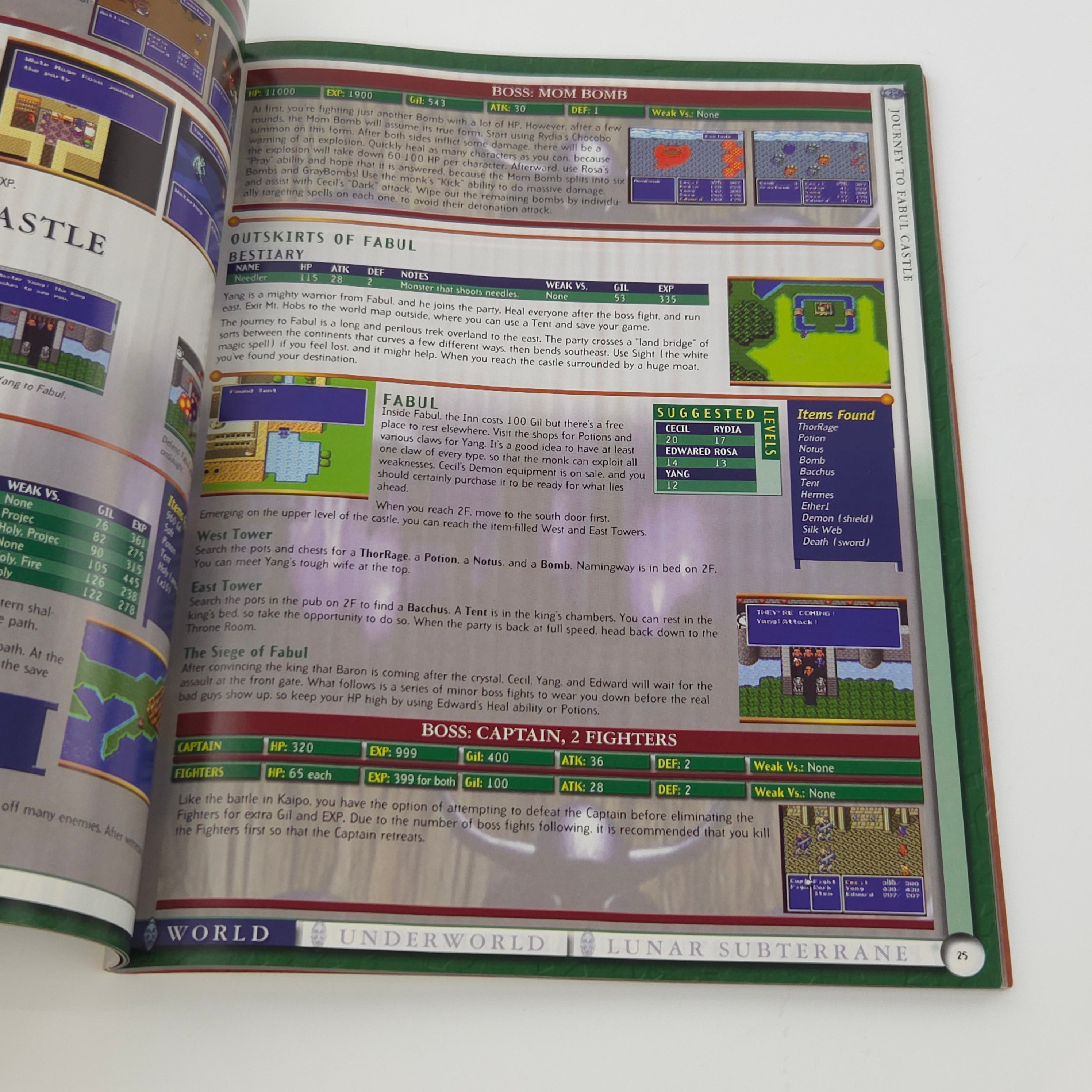 Playstation 1 – Final Fantasy Chronicles Bradygames Guide