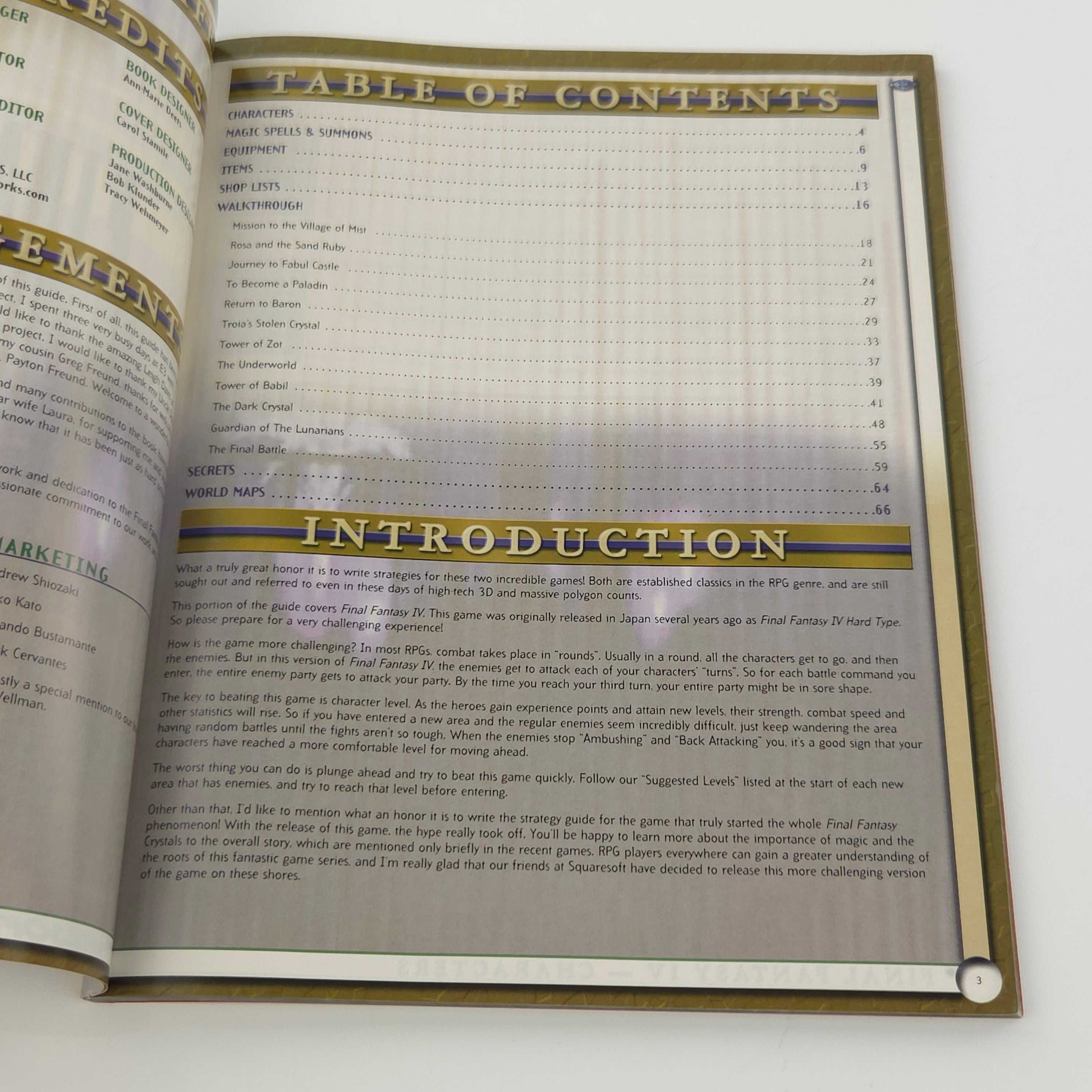 Playstation 1 – Final Fantasy Chronicles Bradygames Guide