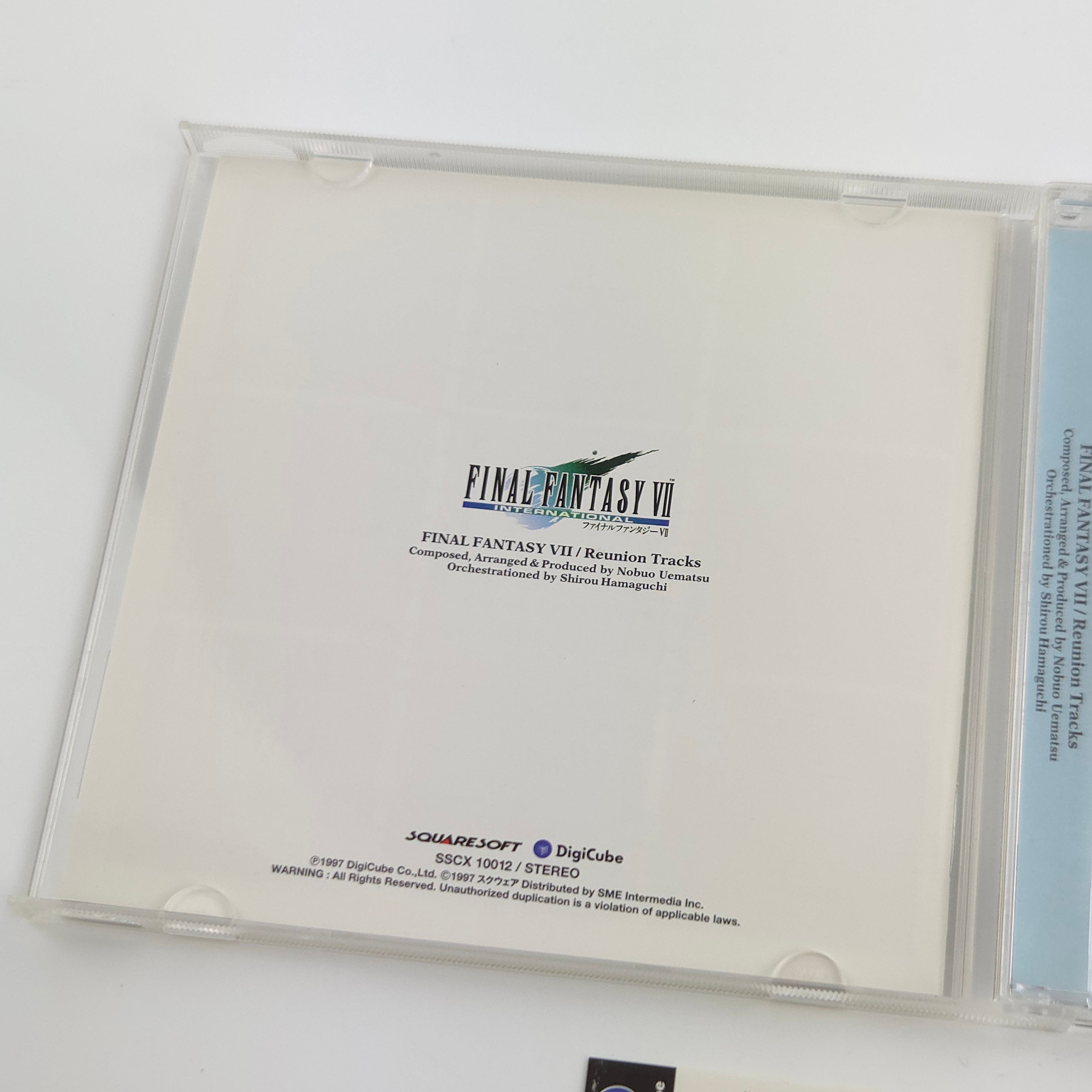Final Fantasy VII Reunion Tracks Soundtrack CD Audio Musik