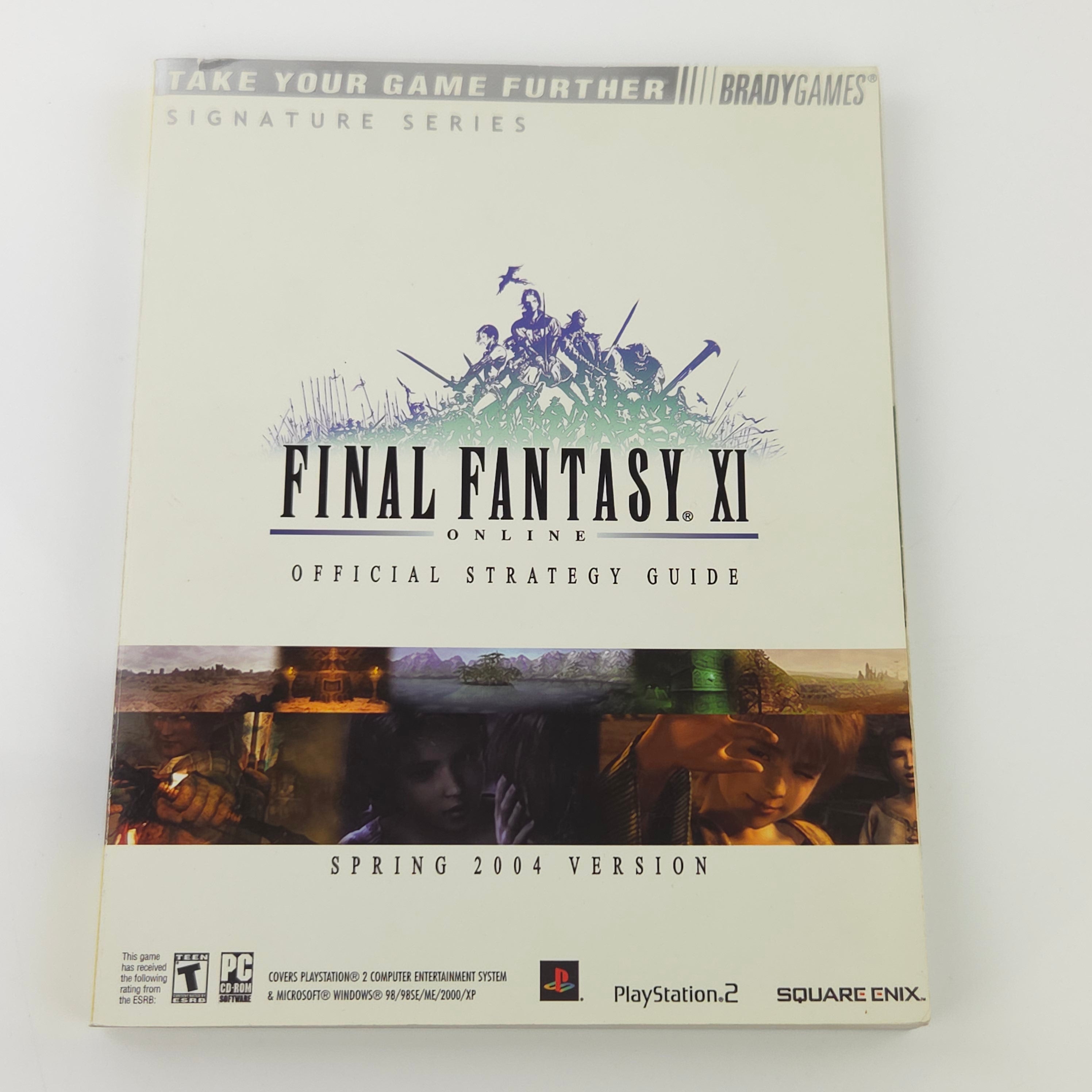 Playstation 1 – Final Fantasy XI Bradygames Strategy Guide