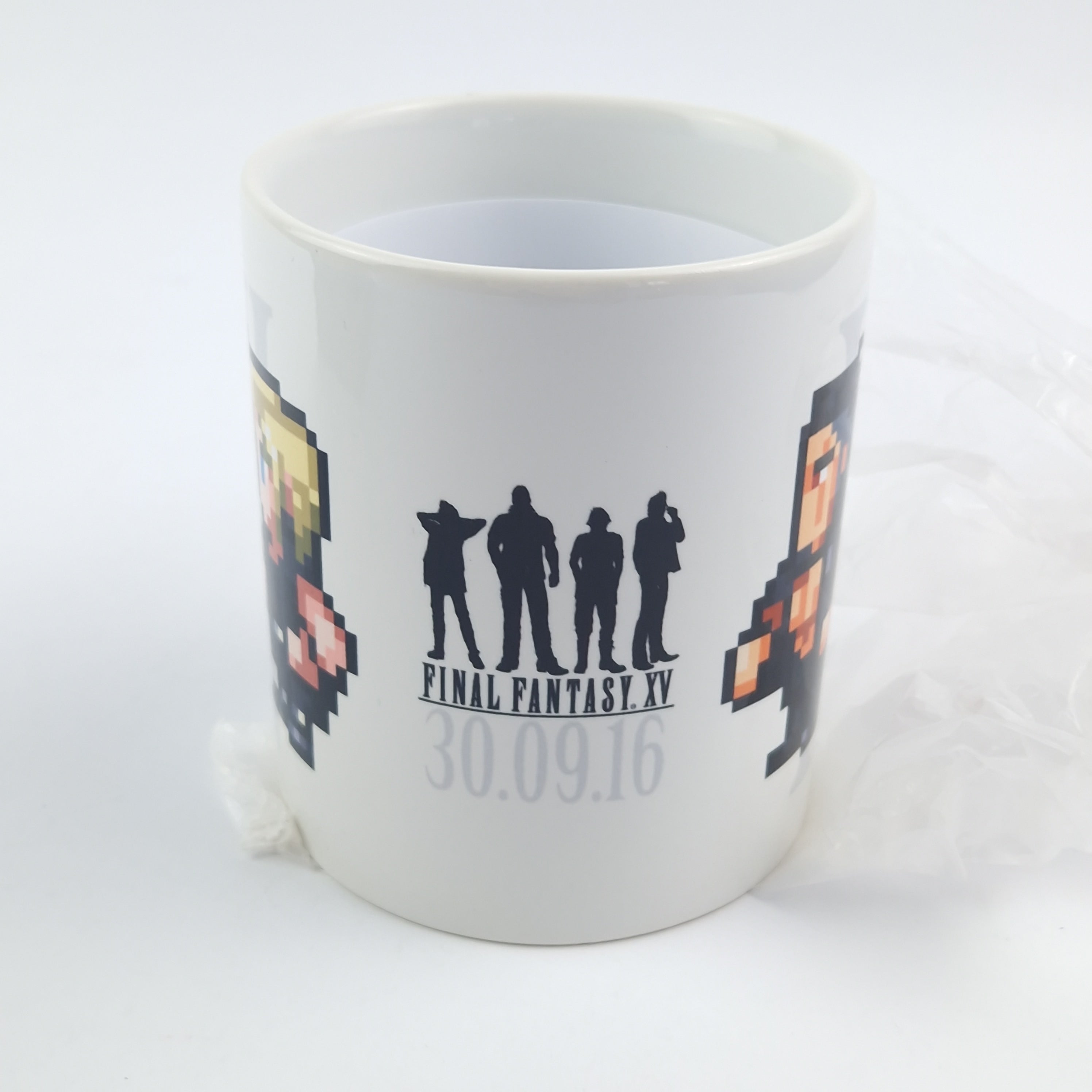 Final Fantasy XV Promo Tasse Square Enix Original Neu