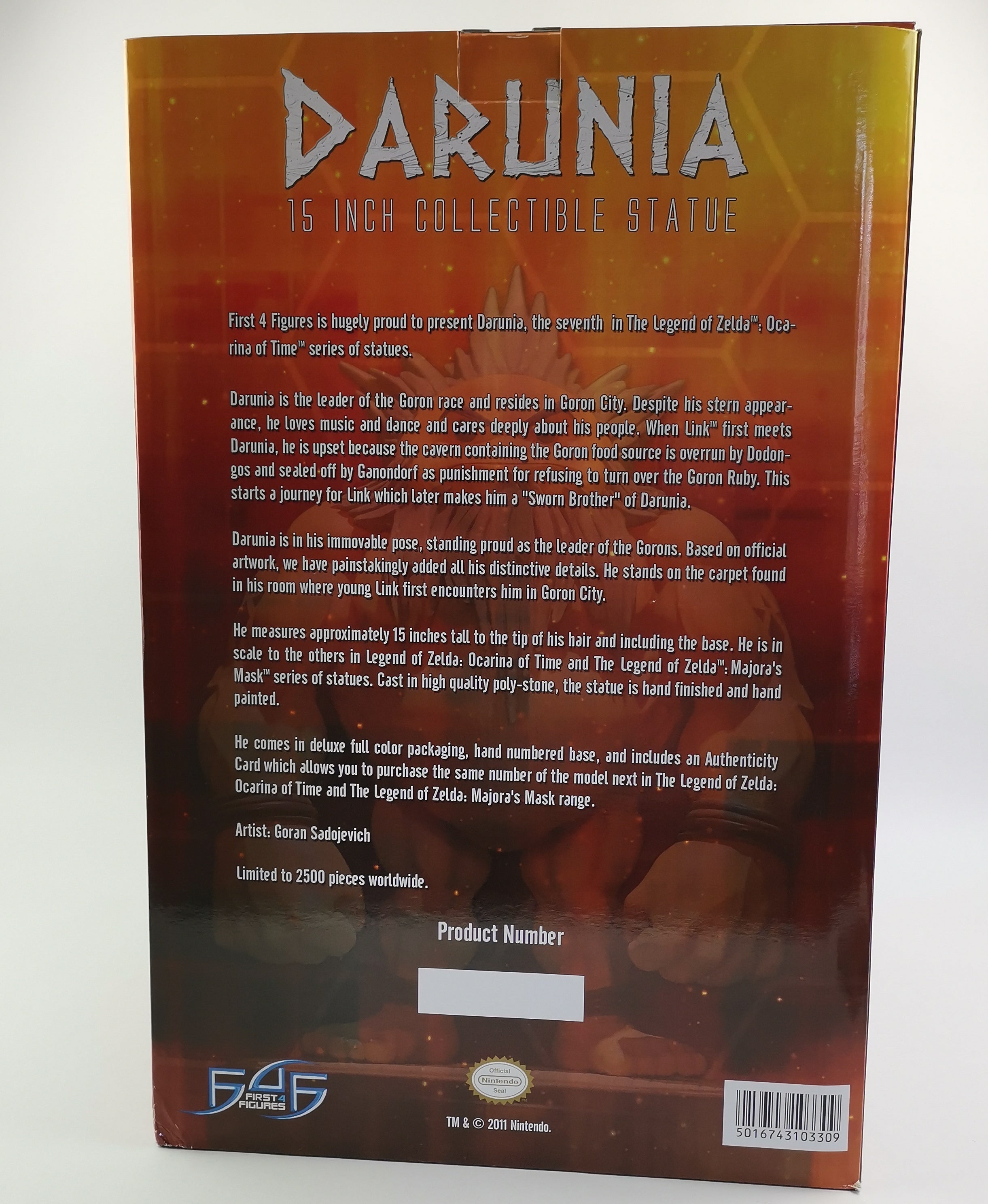 Statue The Legend of Zelda Darunia 15 Inch Sammlerfigur