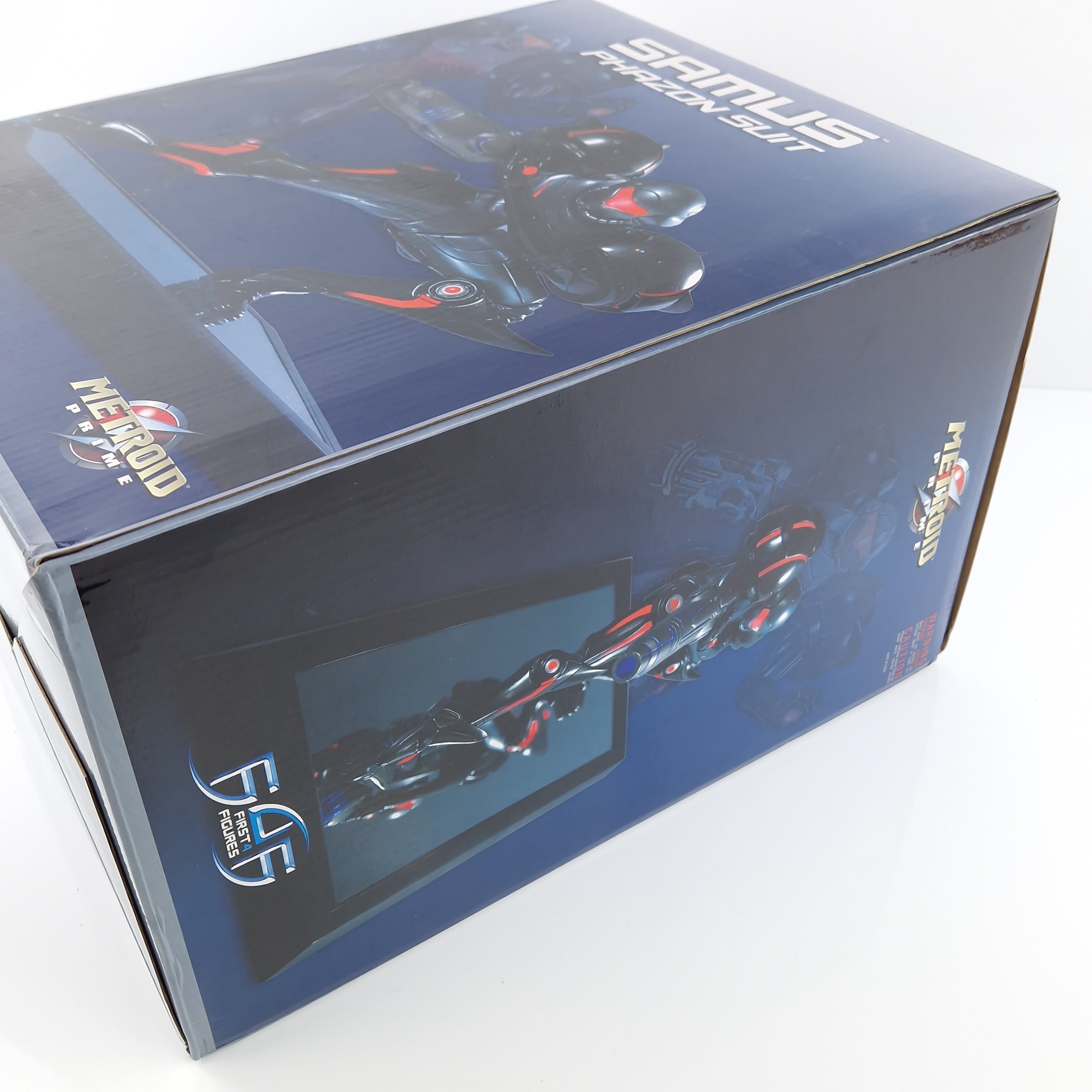 First 4 Figures Statue Samus Phazon Suit - 1/1500 Units OVP Karte Metroid Prime