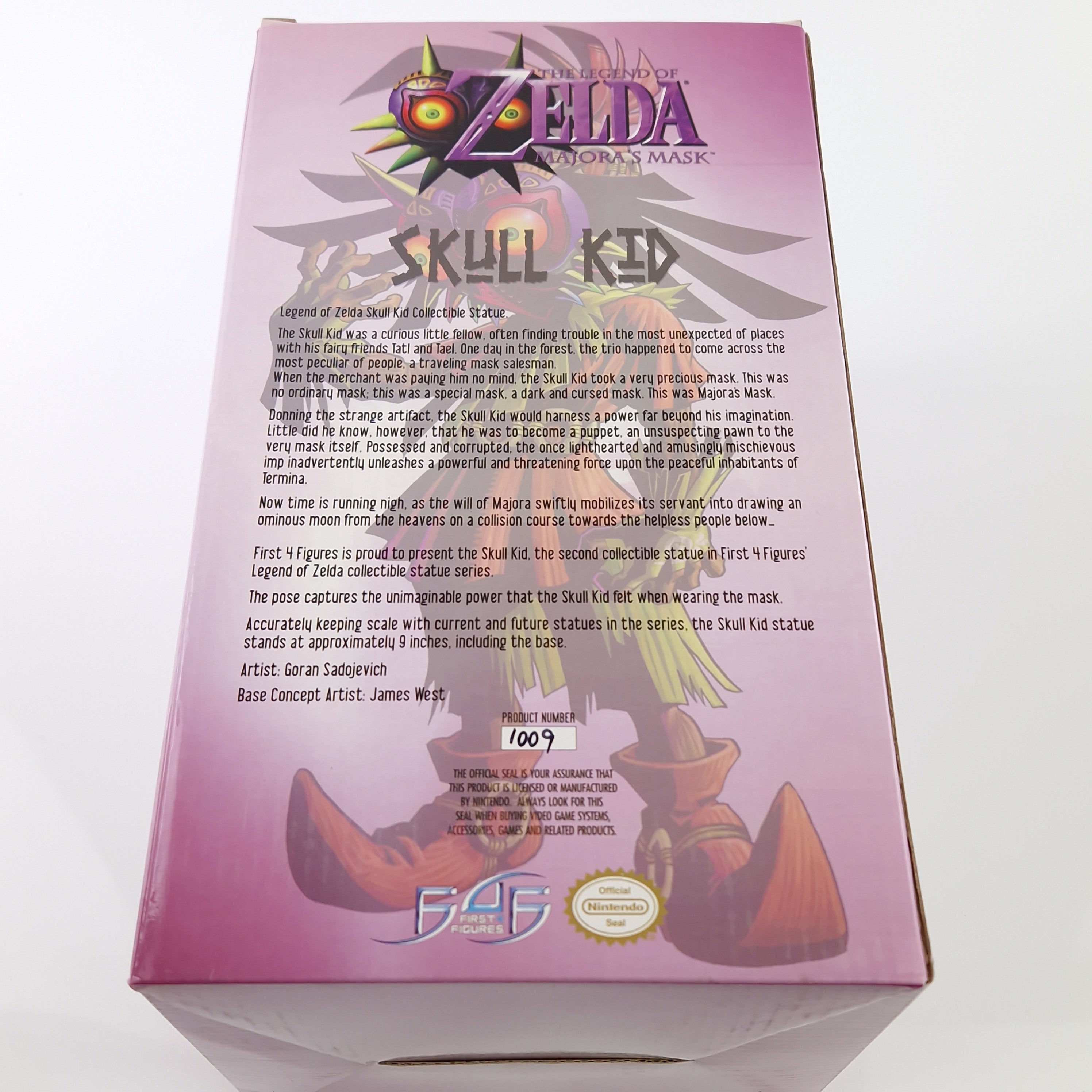 Statue Skull Kid – Zelda Majoras Mask 1/2500 (OVP)