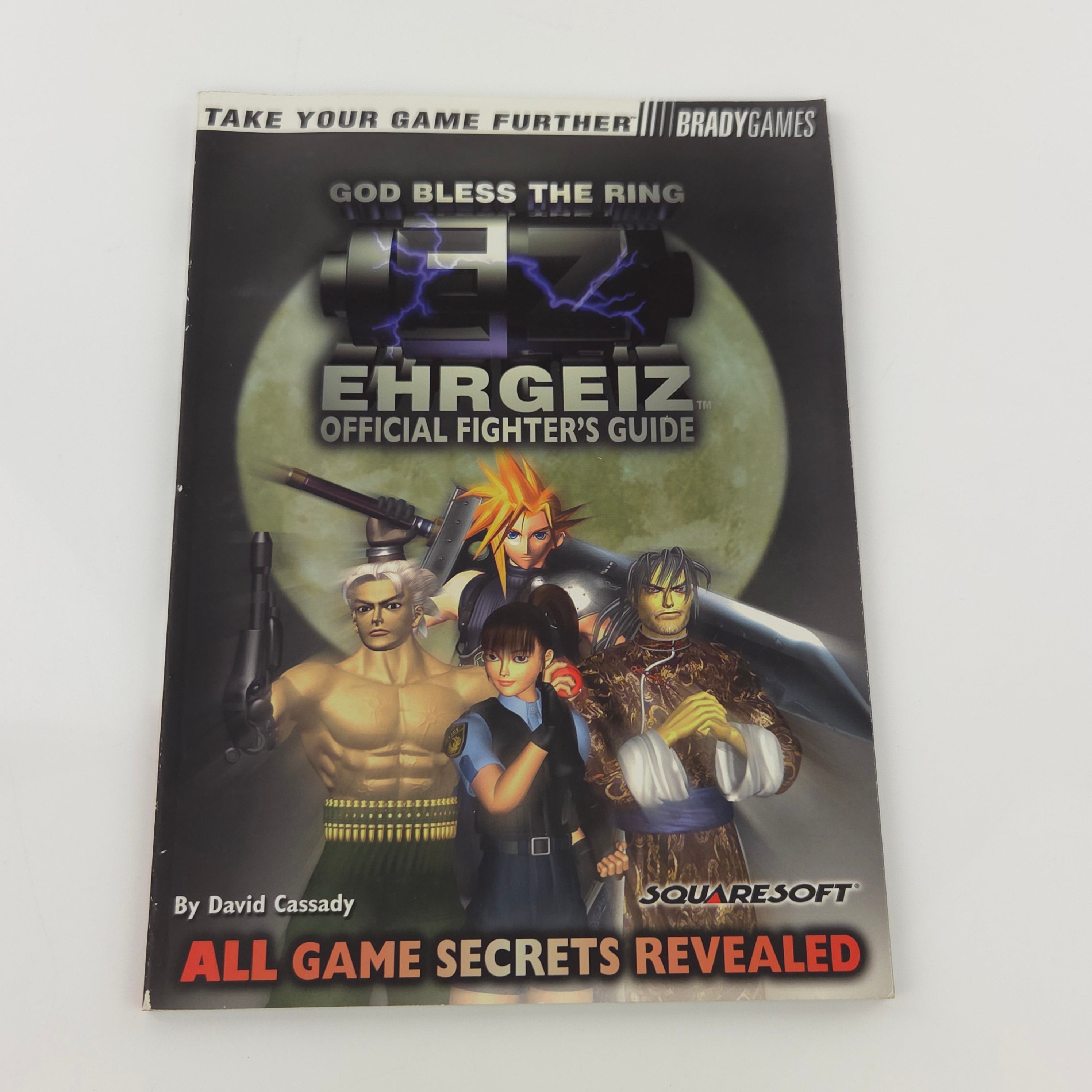 Playstation 1 – God Bless the Ring Ehrgeiz Bradygames Guide