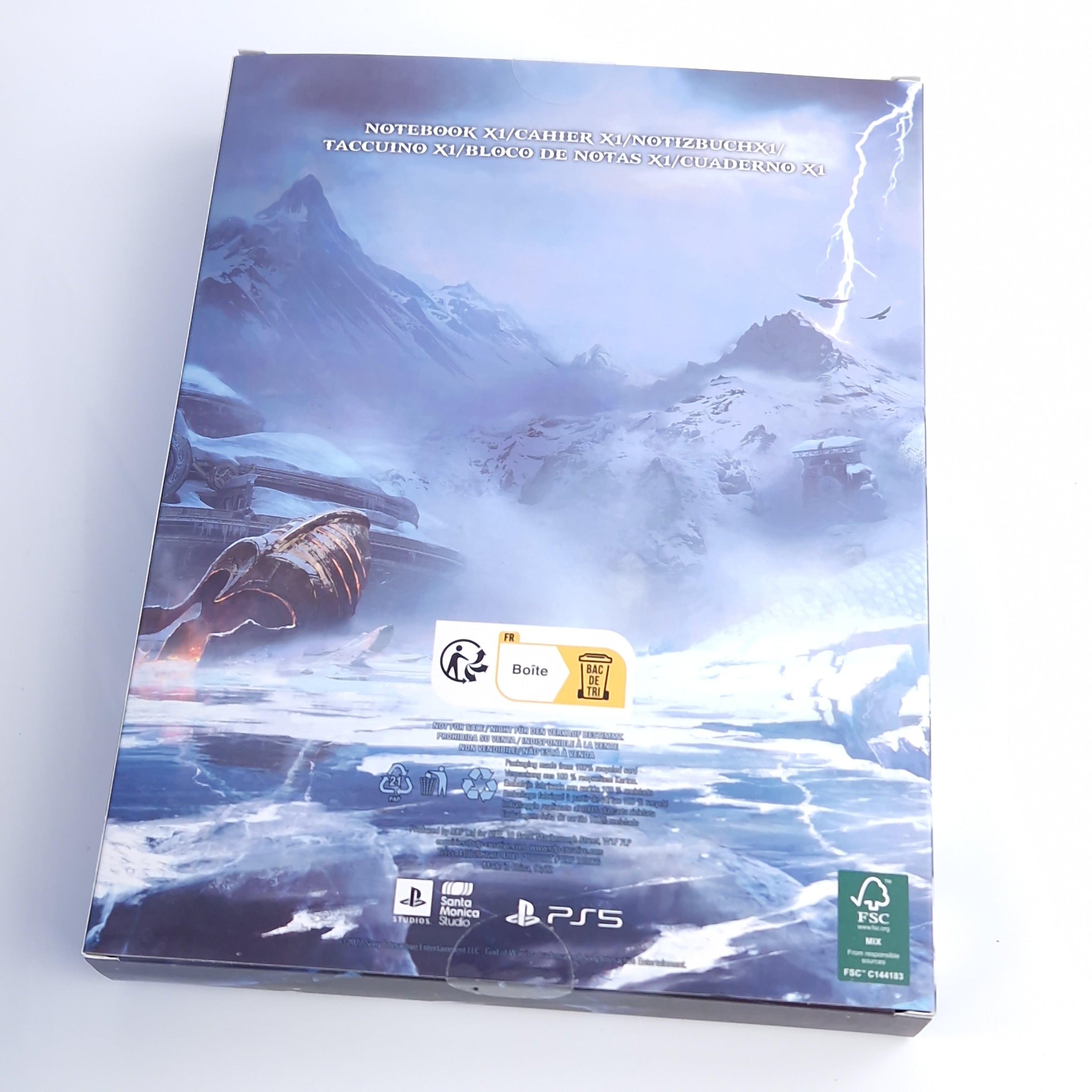 Playstation 4 5 Promo – God of War Ragnarok Presse Set OVP