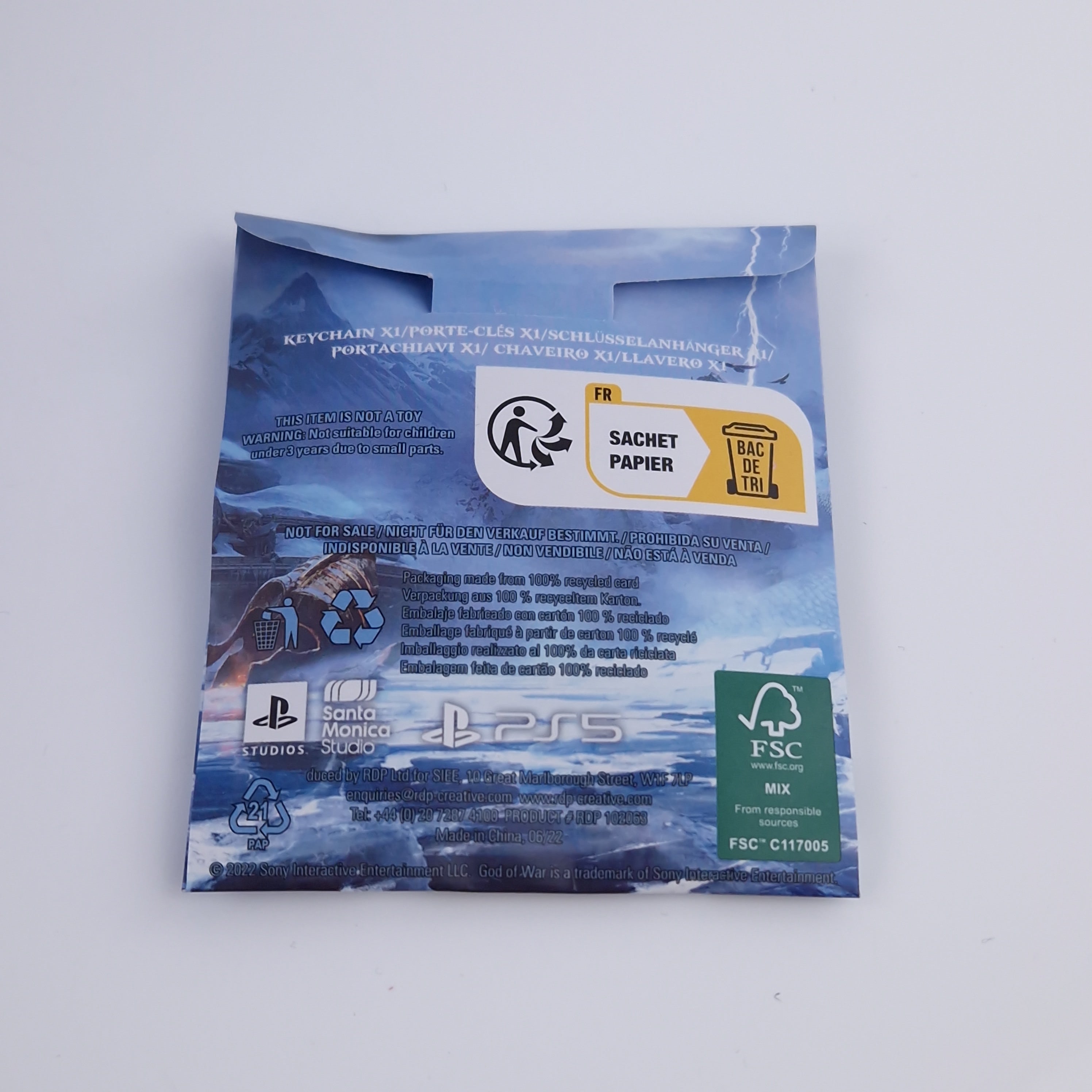 Playstation 4 5 Promo – God of War Ragnarok Presse Set OVP