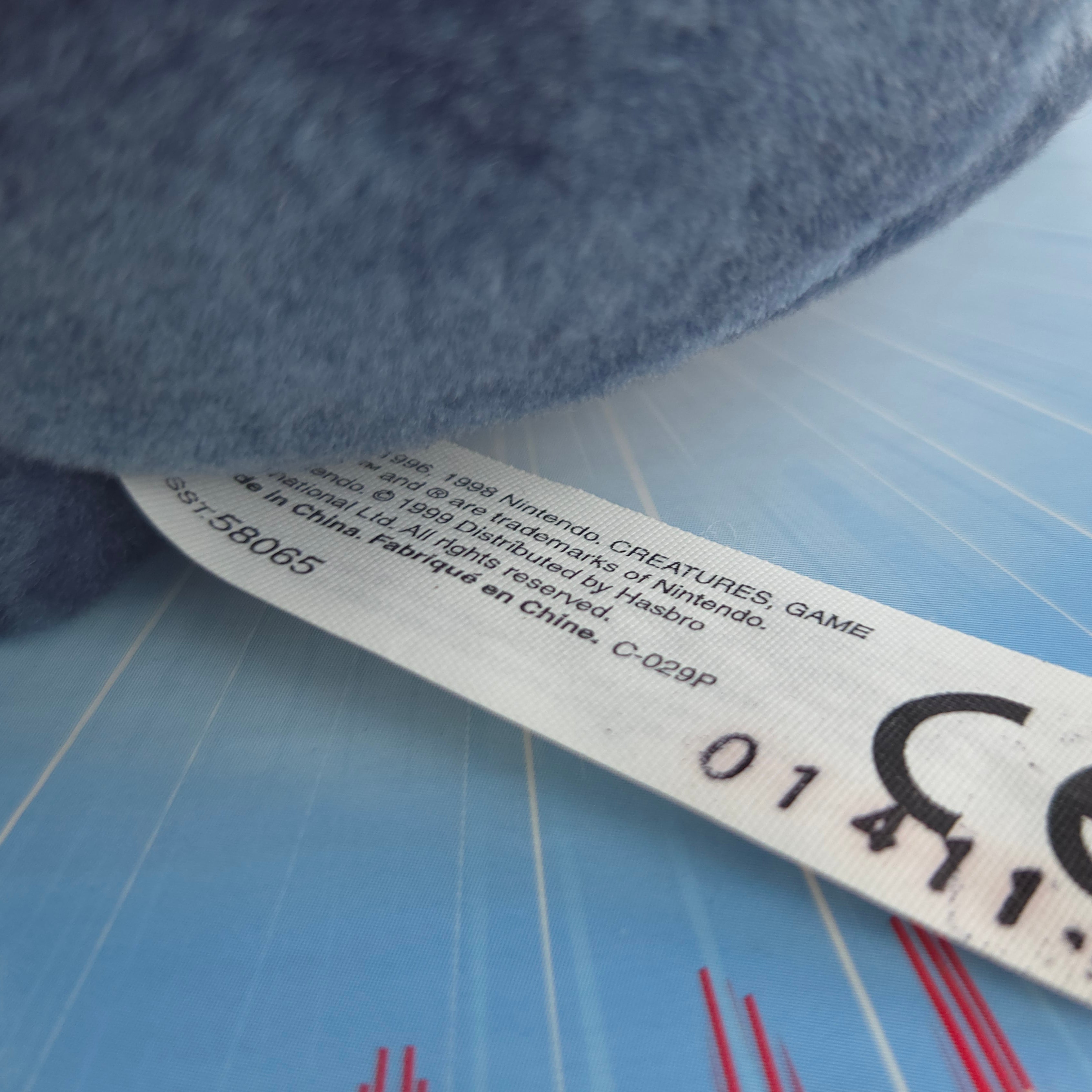 Hasbro Quaputzi Stofftier Pokemon Poliwhirl Neu OVP