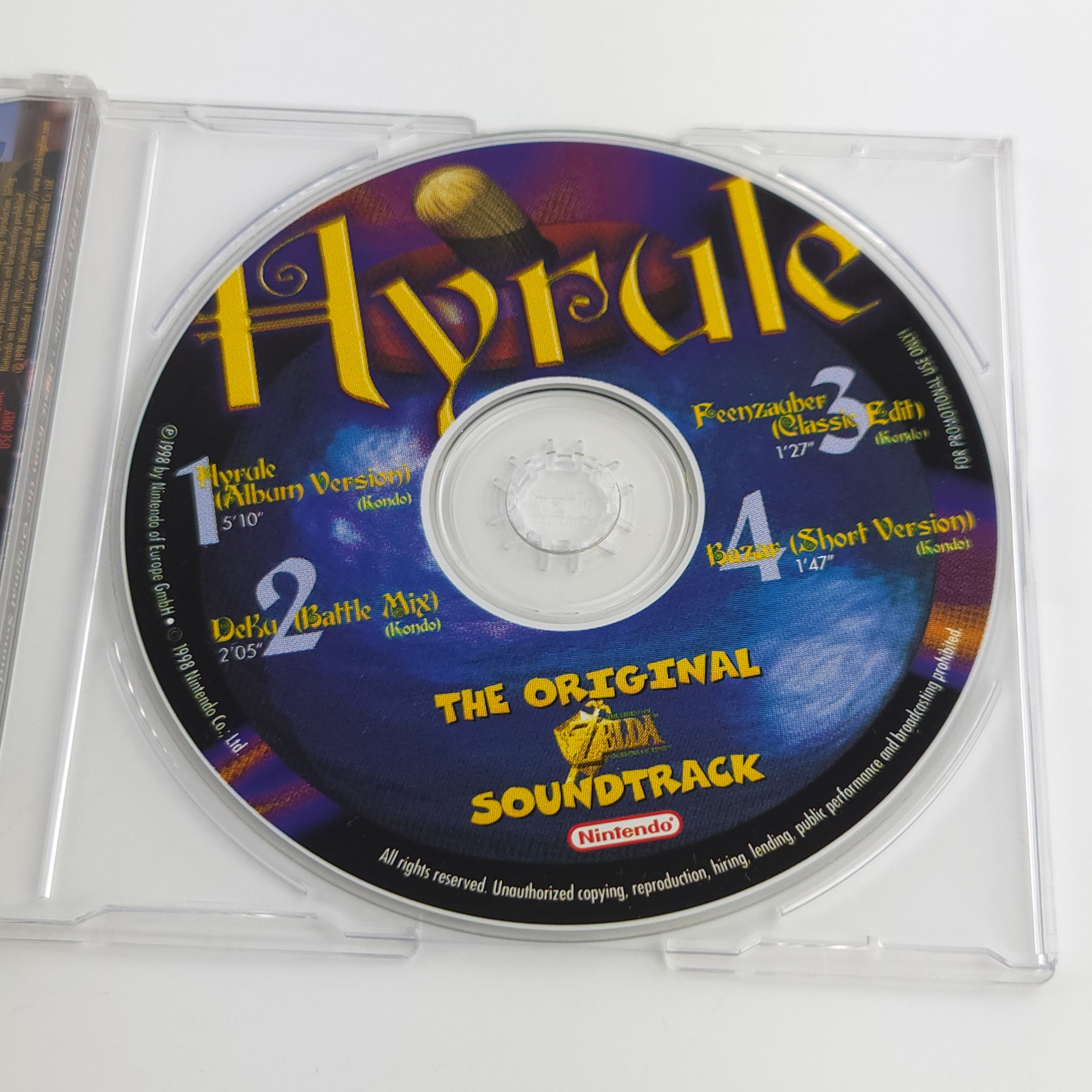 Nintendo Soundtrack CD – Hyrule Music from Zelda