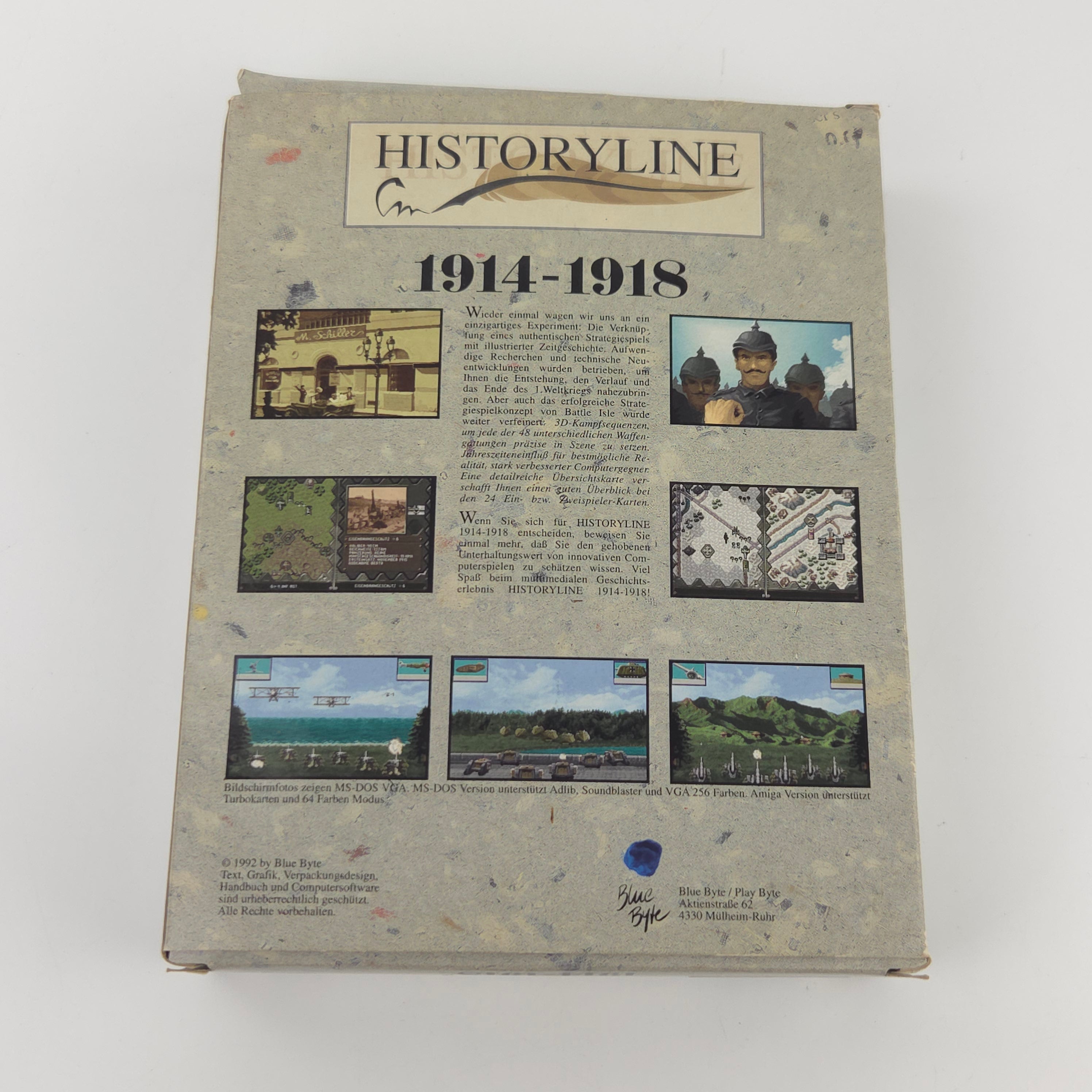 IBM PC Spiel Historyline 1914 1918 OVP