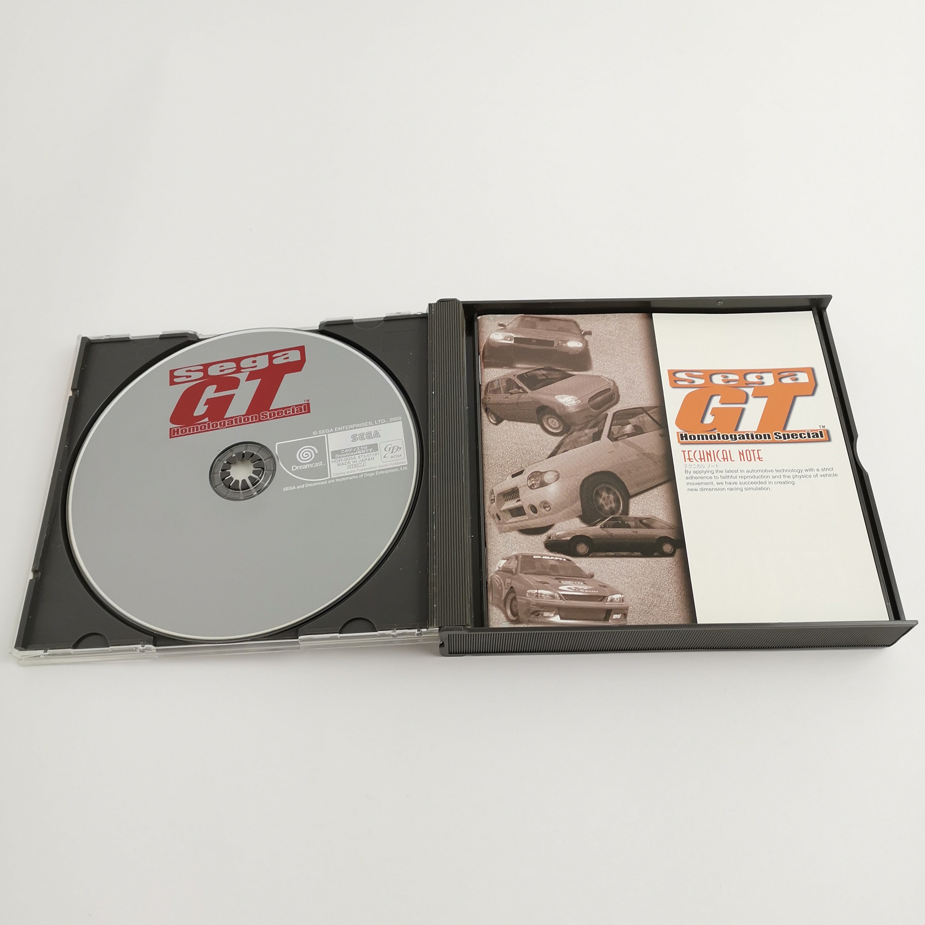 Sega Dreamcast Spiel – Sega GT Homologation Special (JAP OVP)