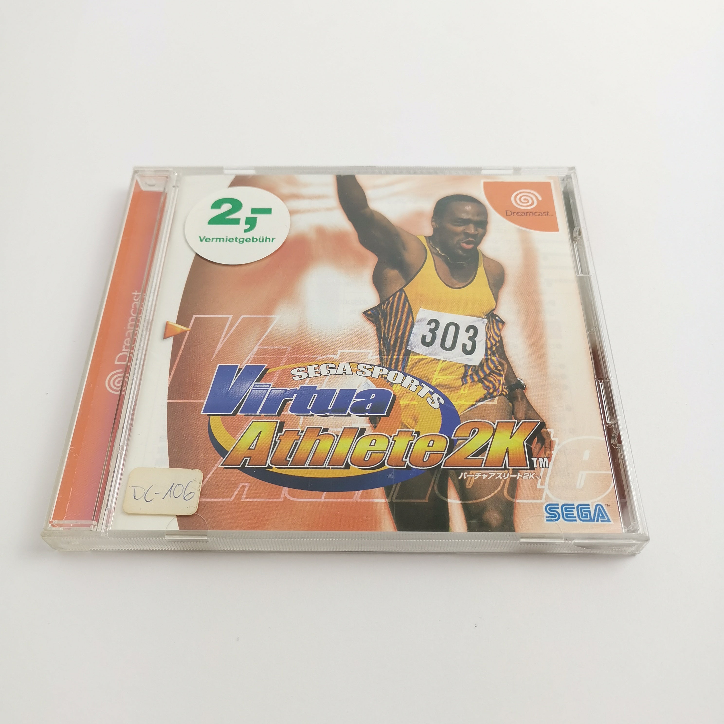 Sega Dreamcast Spiel – Sega Sports Virtua Athlete 2K (JAP OVP)