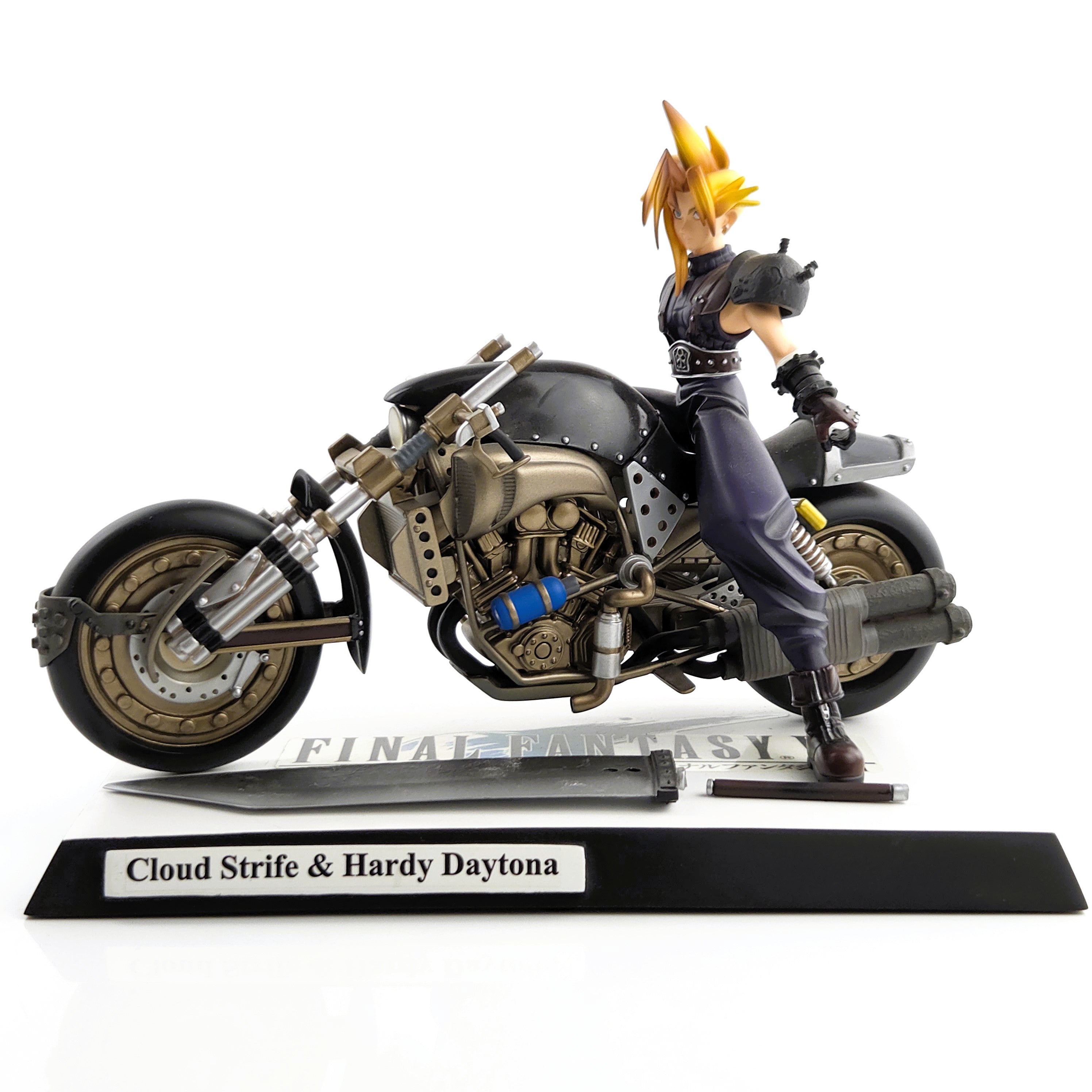 Kotobukiya Final Fantasy vii 1/8 Cloud Strife & Hardy Daytona / Sammelfigur