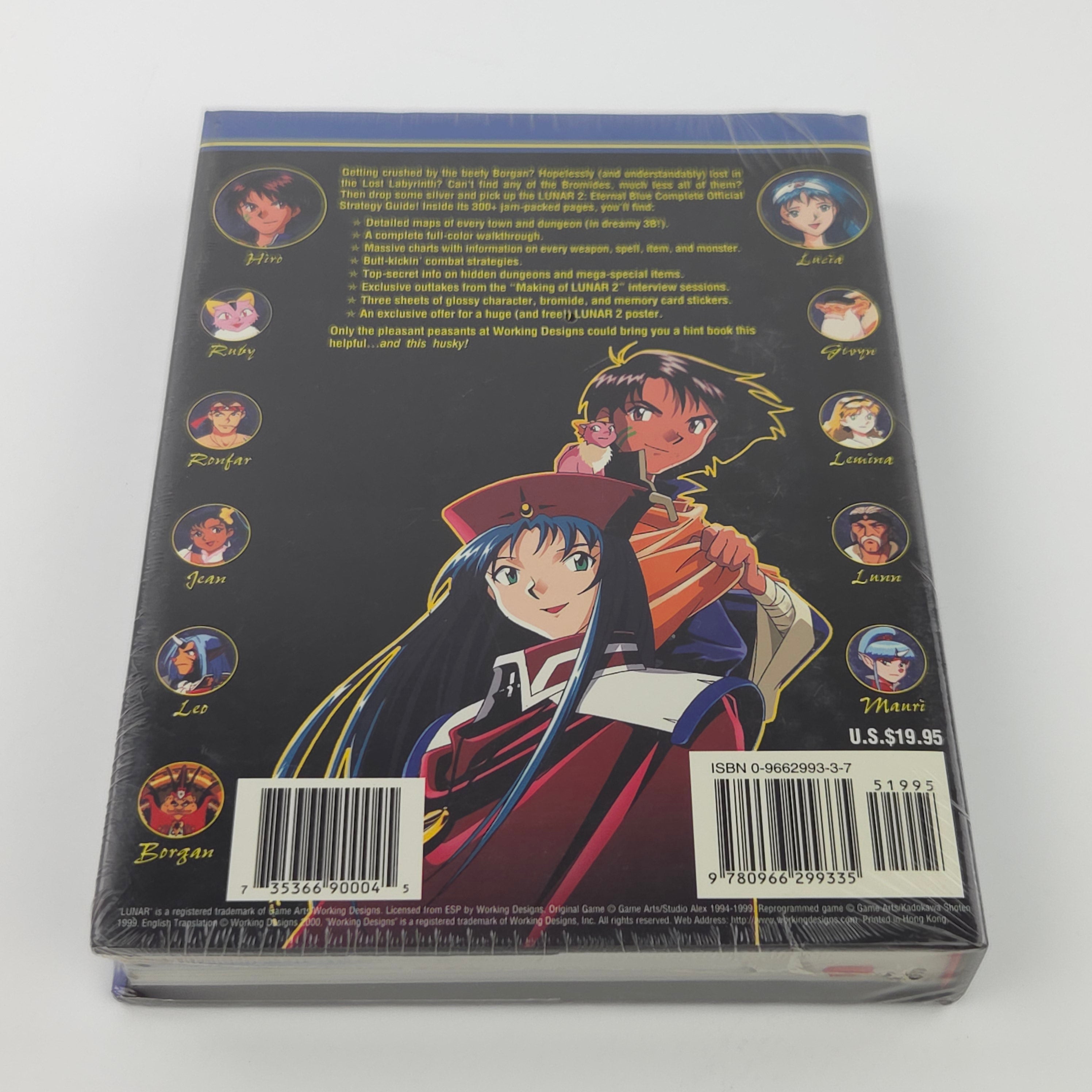 Playstation Spiel – Lunar 2 Eternal Blue Complete Guide PS1 Neu