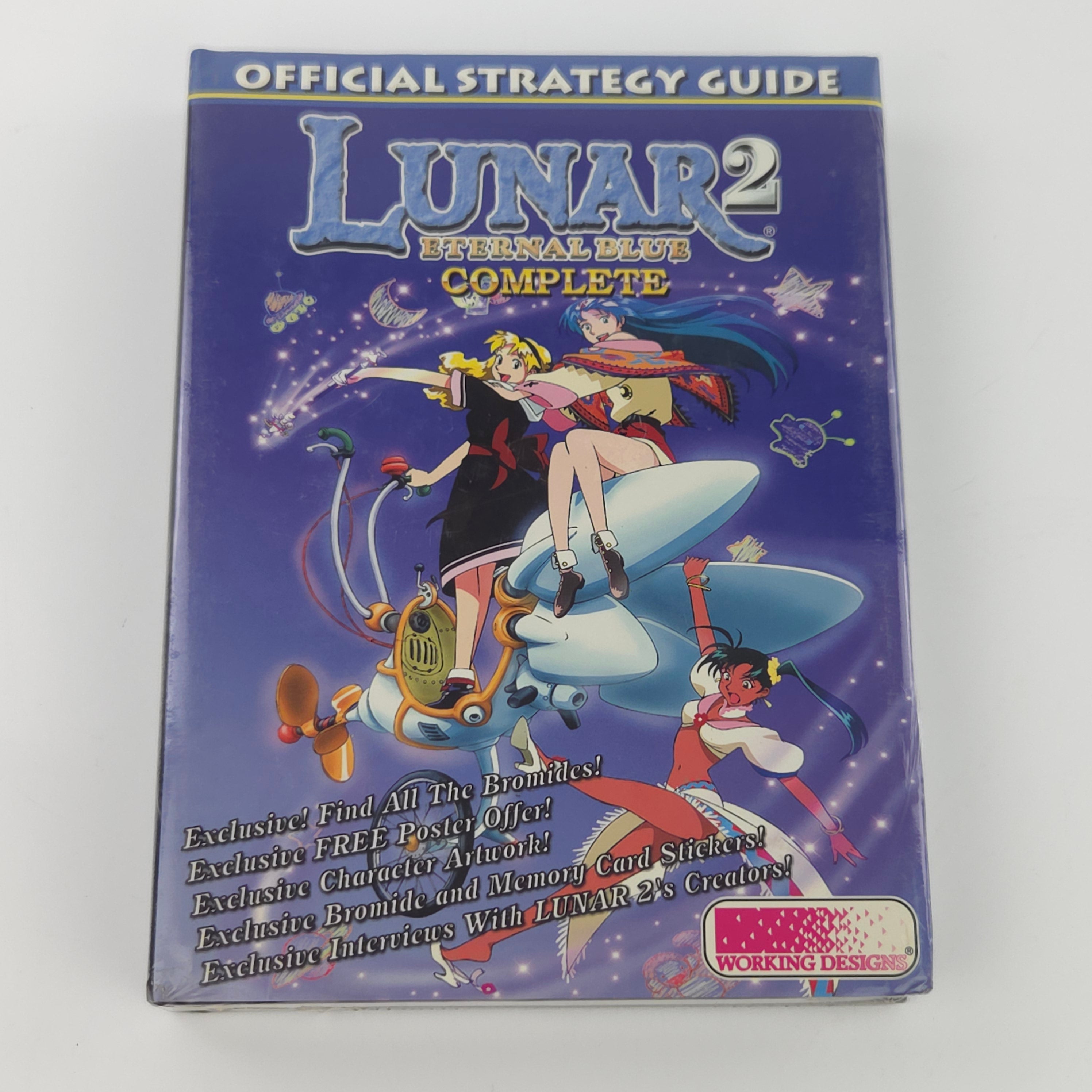 Playstation Spiel – Lunar 2 Eternal Blue Complete Guide PS1 Neu