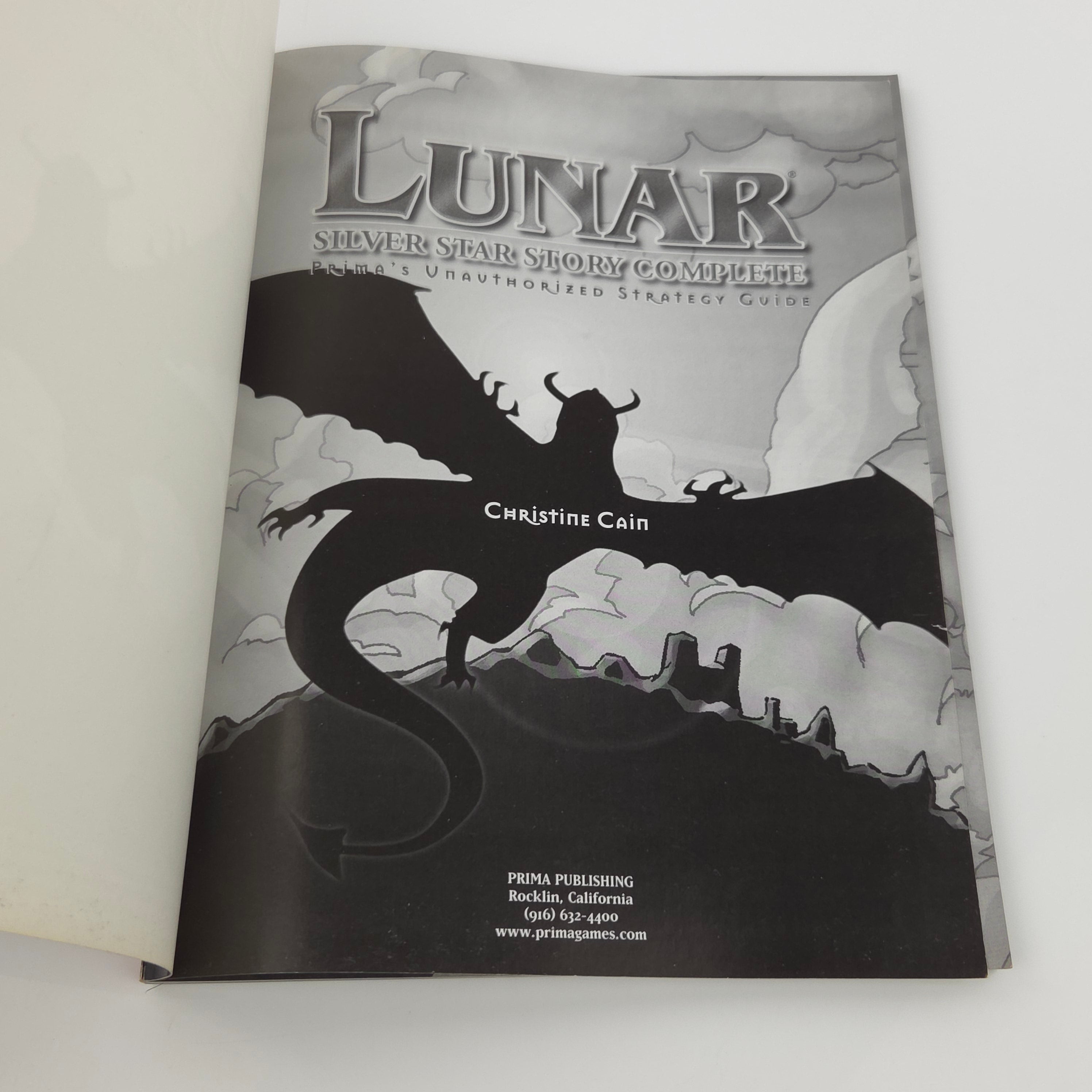 Playstation 1 Buch – Lunar Silver Star Story Complete Guide